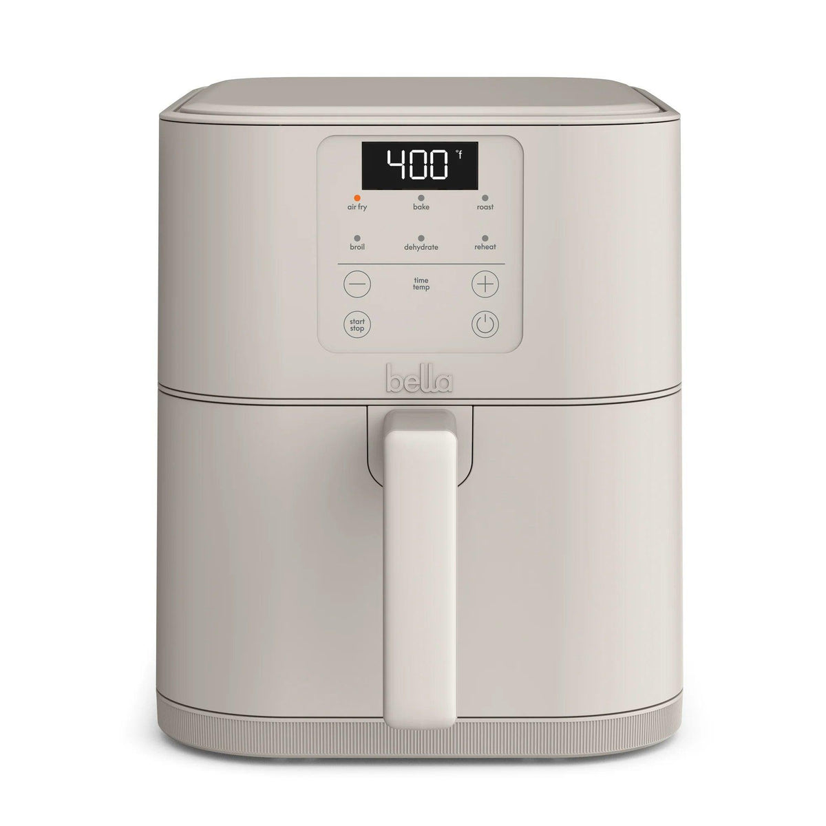 Bella 6qt Slim Air Fryer Oatmilk