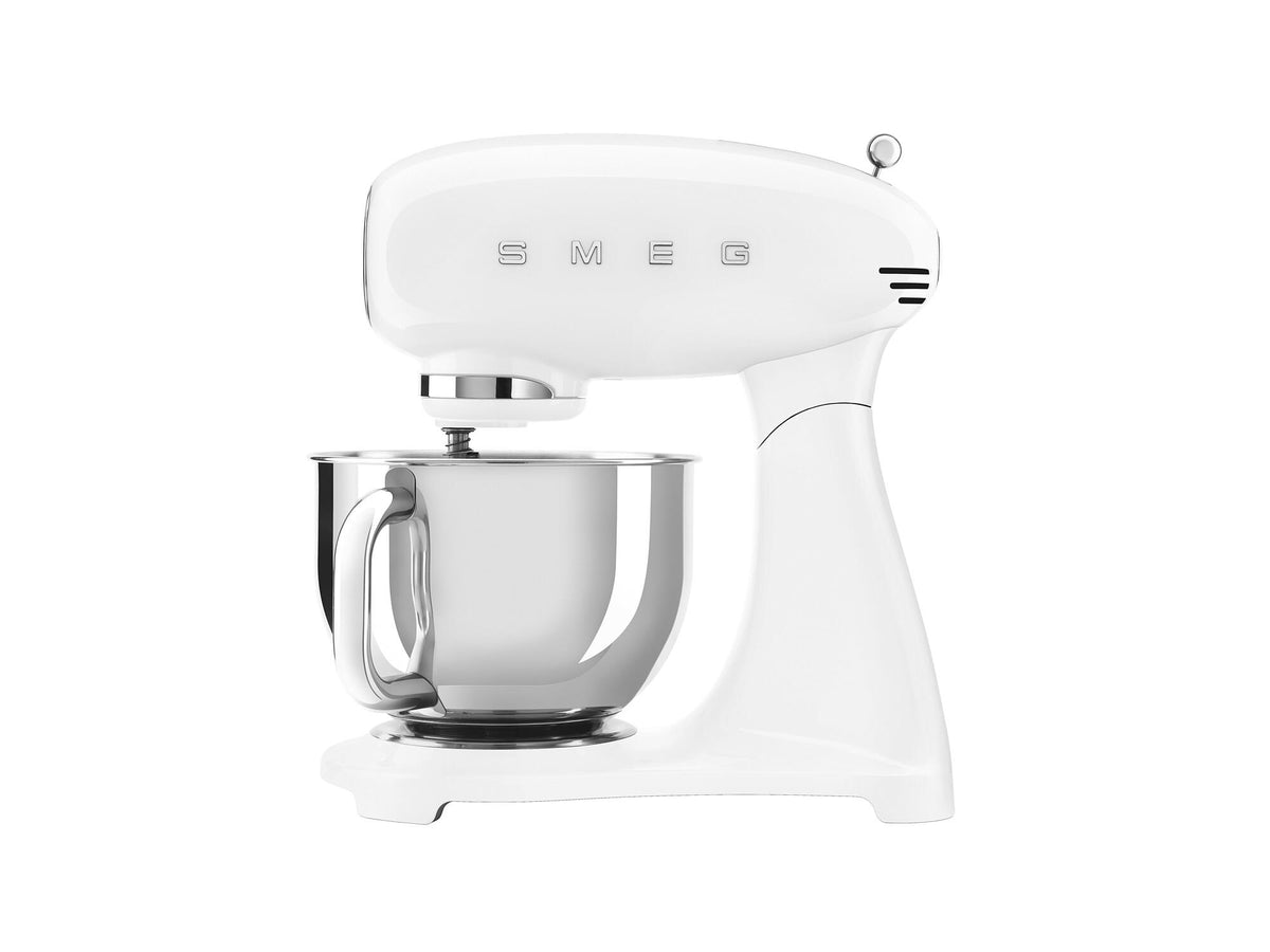 SMEG 50's Retro Style Aesthetic Stand Mixer Single Color - White