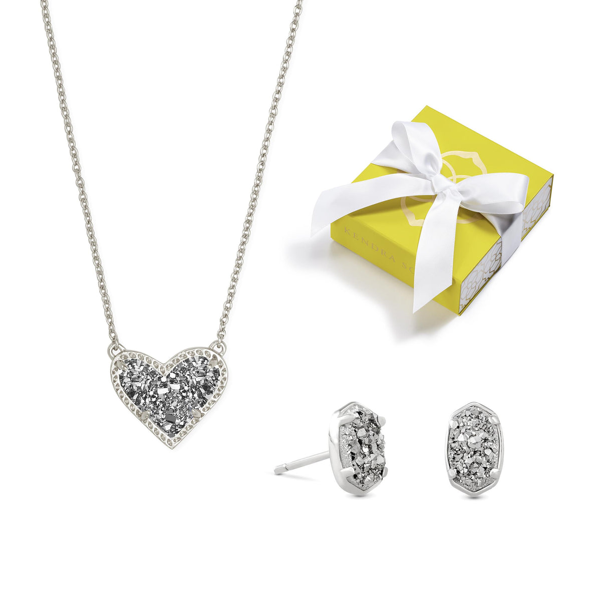Kendra Scott Ari Necklace & Emilie Earring Gift Set