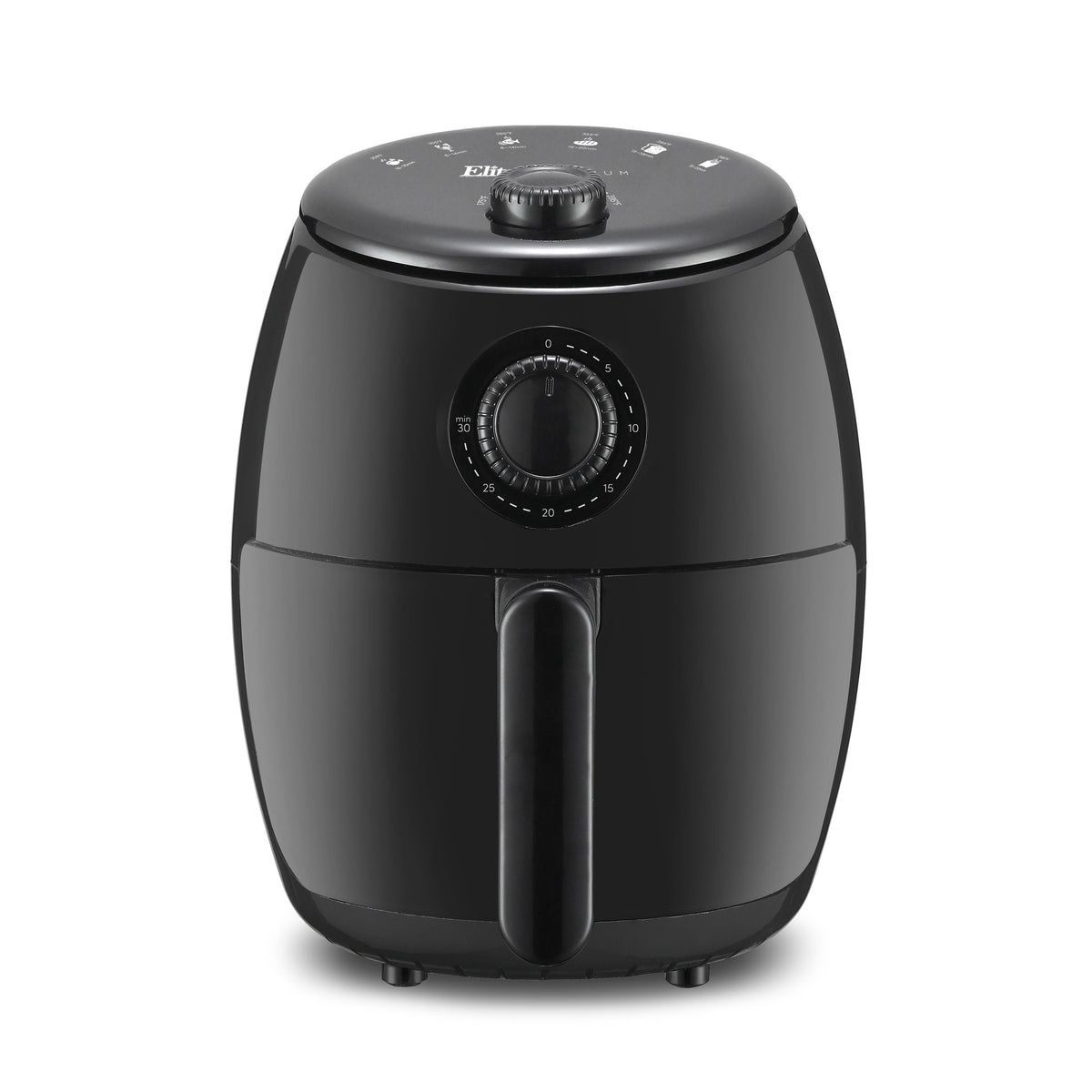 Elite Gourmet 2.1qt Air Fryer Black