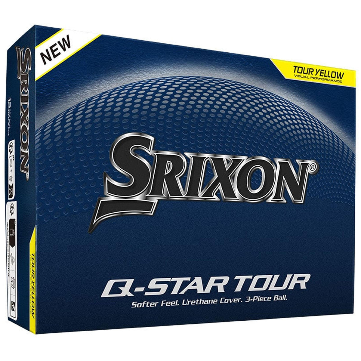 Srixon Q-Star Tour 6 Golf Balls - Tour Yellow