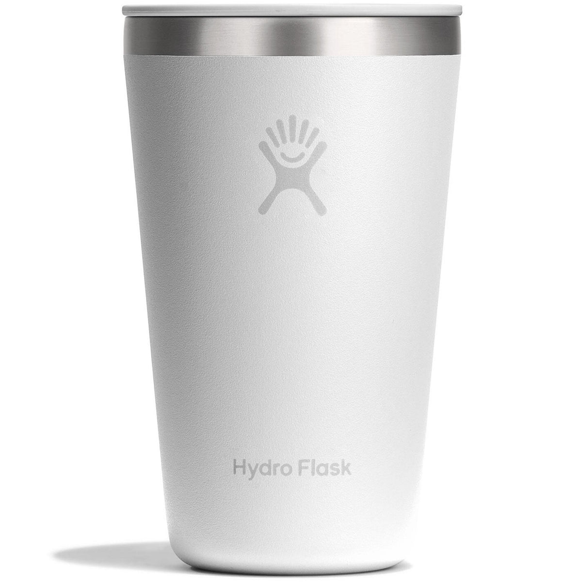 Hydro Flask 16 oz. All Around Tumbler w/Press-In Lid - White