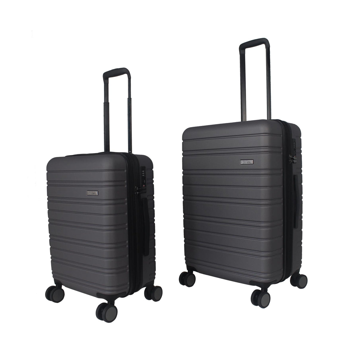 PremiumBag Bob Mackie 2 Pc Hard Side Spinner Set