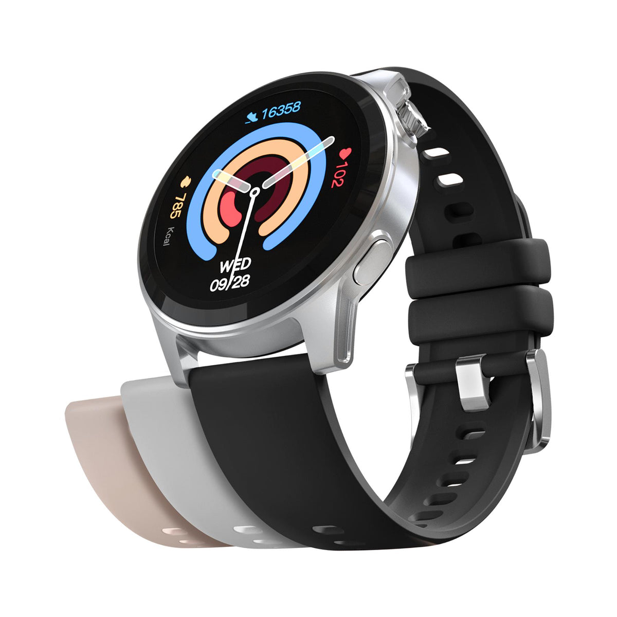 HYPERCEL Activ8 Smartwatch + Fitness Tracker