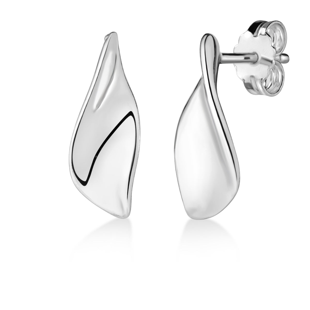 Jilco Inc Silver Organic Earring