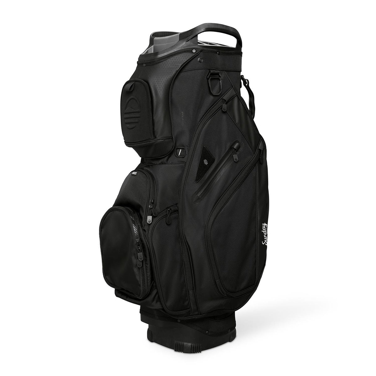 Sunday Golf BIG RIG 14 Club 14-Way Cart Bag - Matte Black