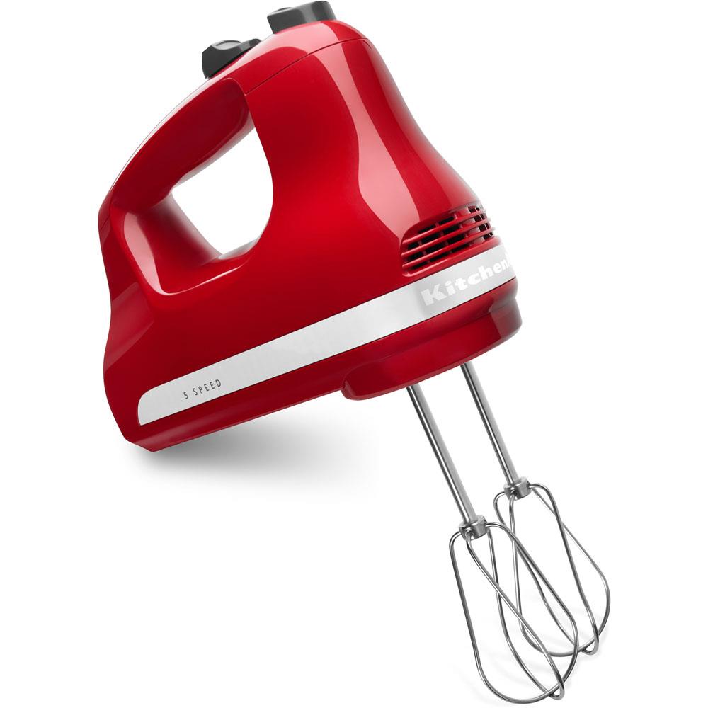 KitchenAid Ultra Power 5-Speed Hand Mixer in Empire Red