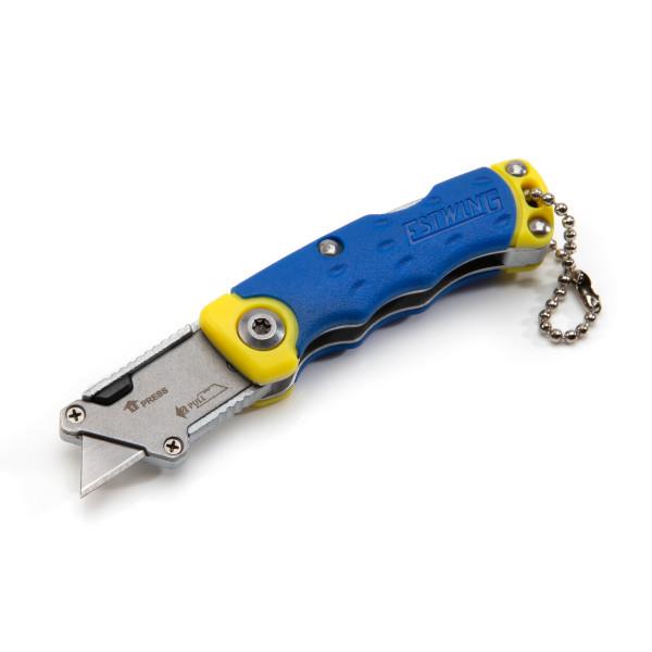 JS Products Estwing Folding Lock Back Mini Utility Knife