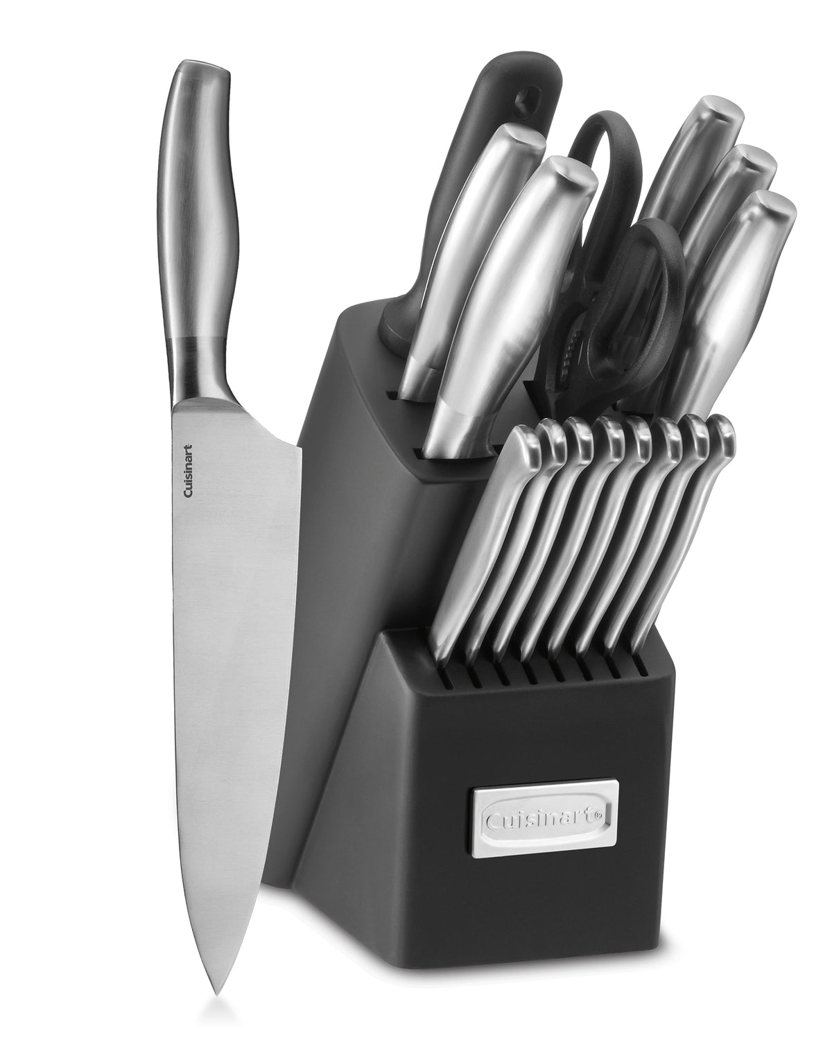 Cuisinart 17 Piece Stainless Steel Knife Block Set
