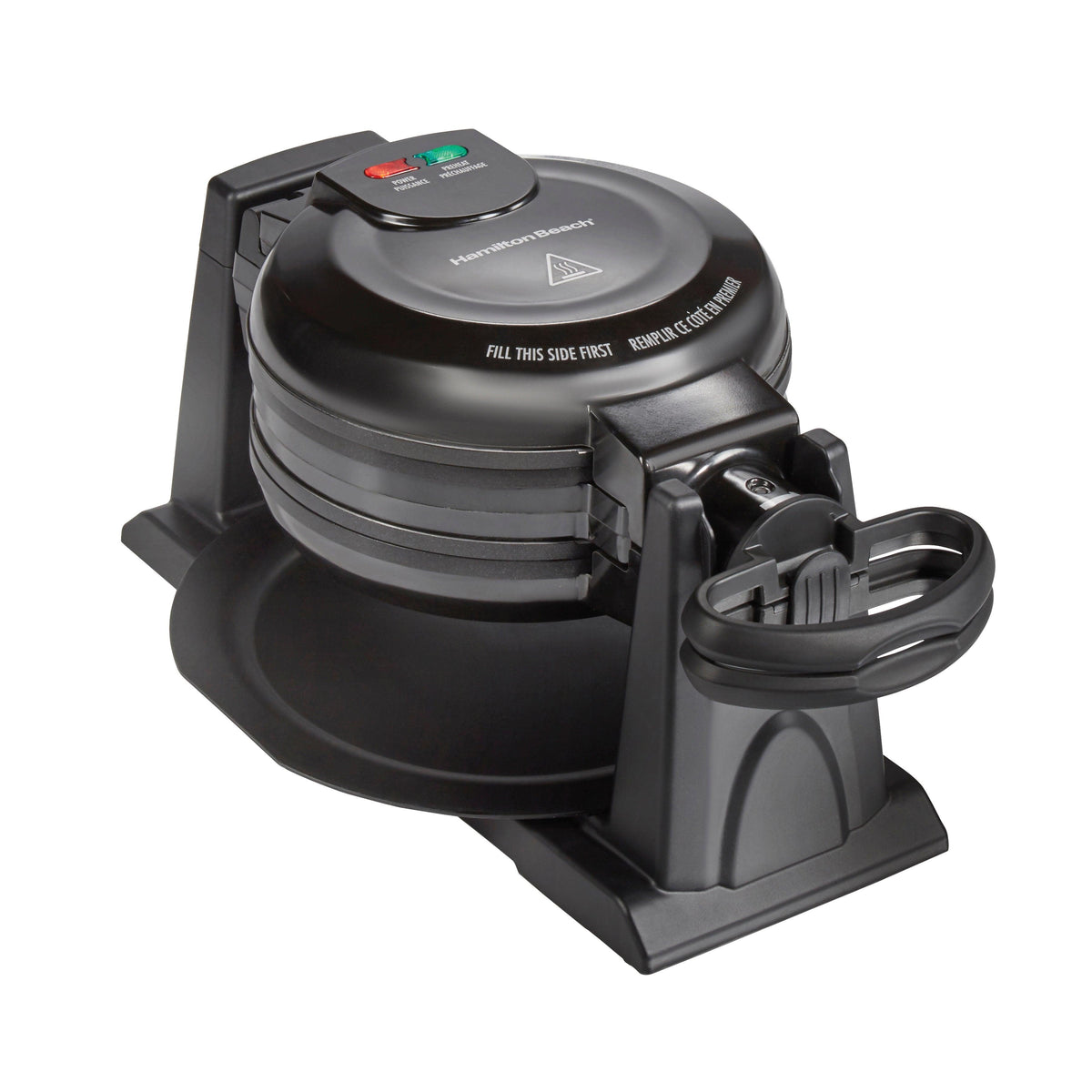 Hamilton Beach Rotating Double Belgian Waffle Maker