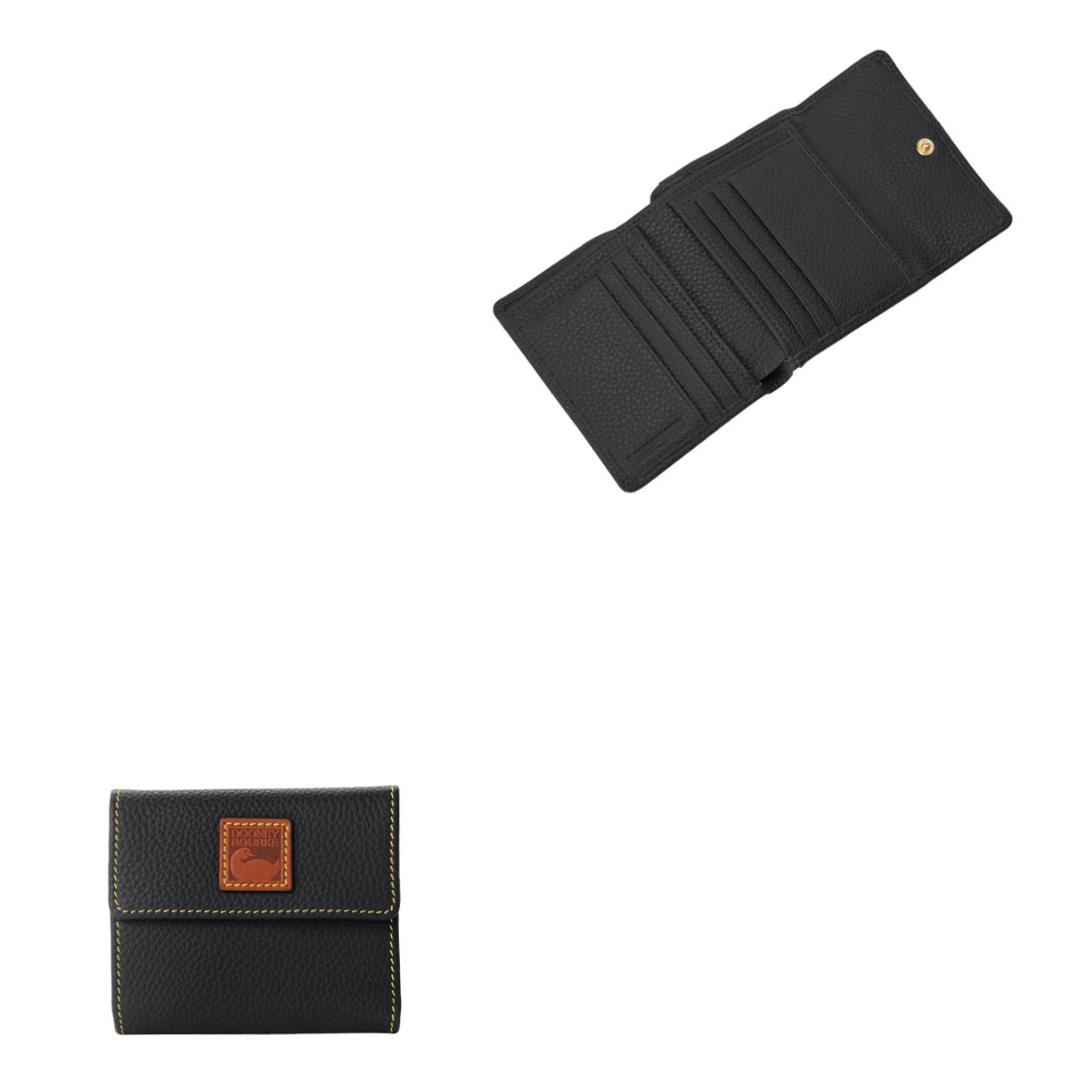 Dooney & Bourke Pebble Grain Small Flap Wallet
