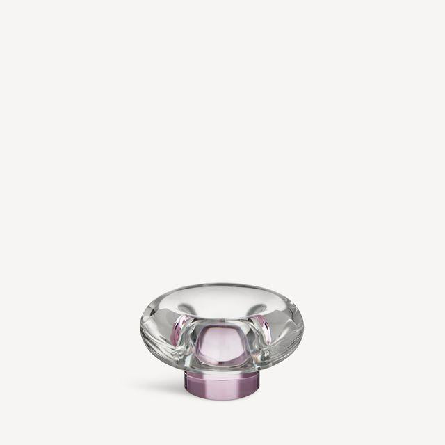 Kosta Boda Orion Votive Pink