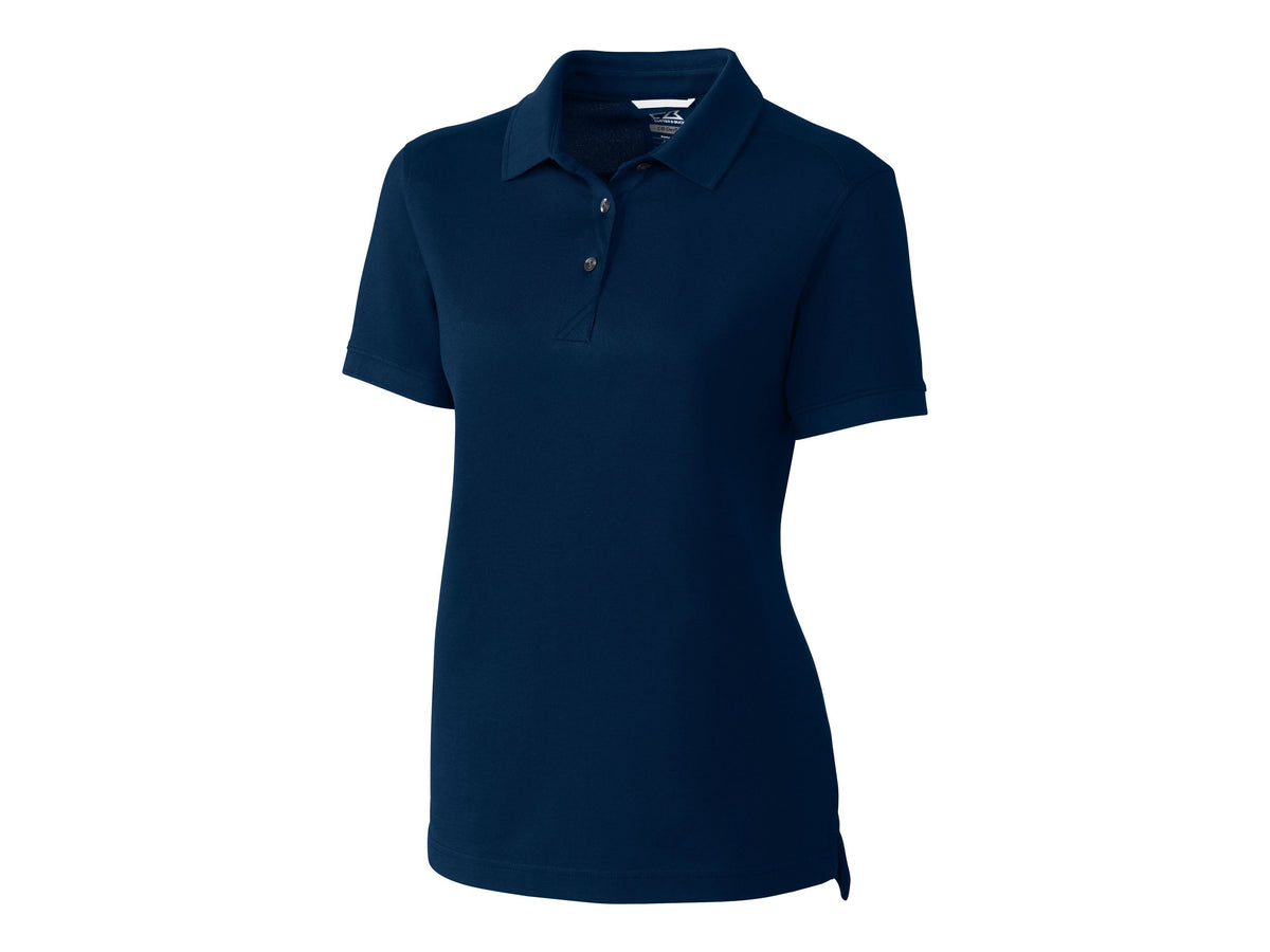 Cutter & Buck Womens Advantage Tri-Blend Pique Polo-Liberty Navy-MD