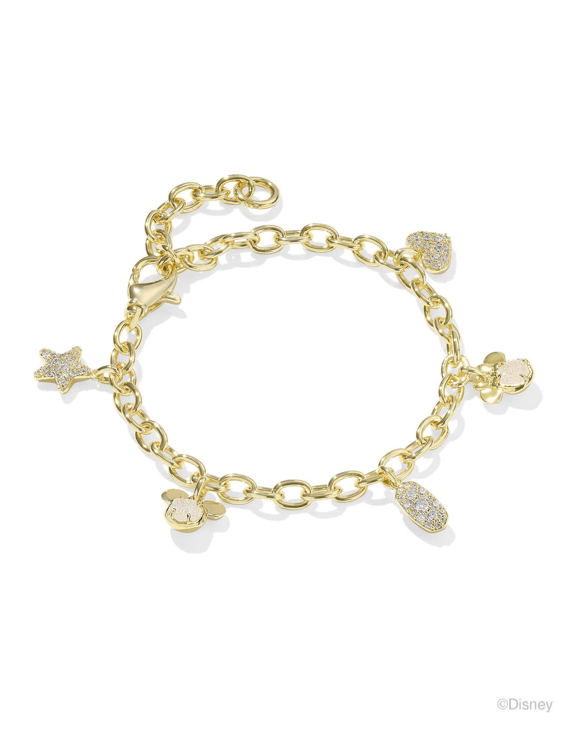 Kendra Scott Mickey Minnie Charm Bracelet