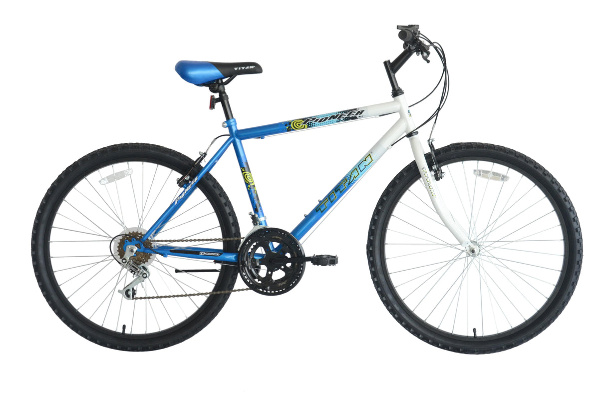BikeUSA 26" Men's Pioneer Mountain Bike, Yellow