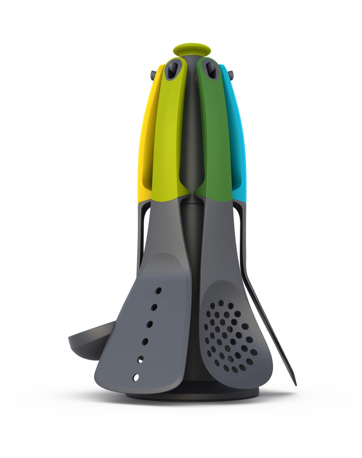 Joseph Joseph Elevate Carousel 6pc Kitchen Utensil Set w/ Stand Multicolor