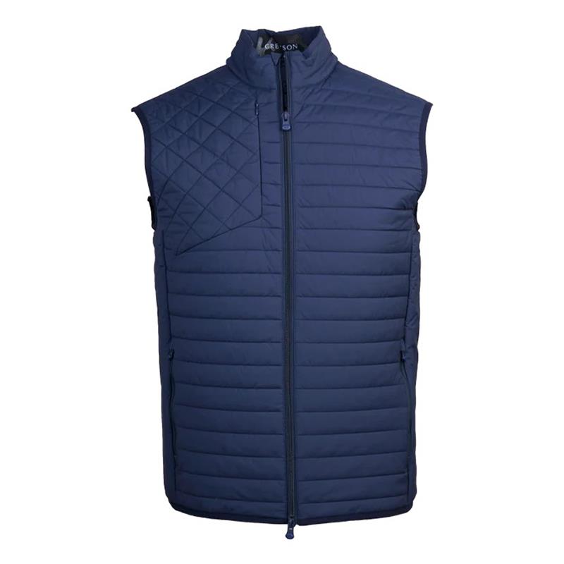 Greyson Mens Yukon X-Lite Vest-Maltese Blue-MD