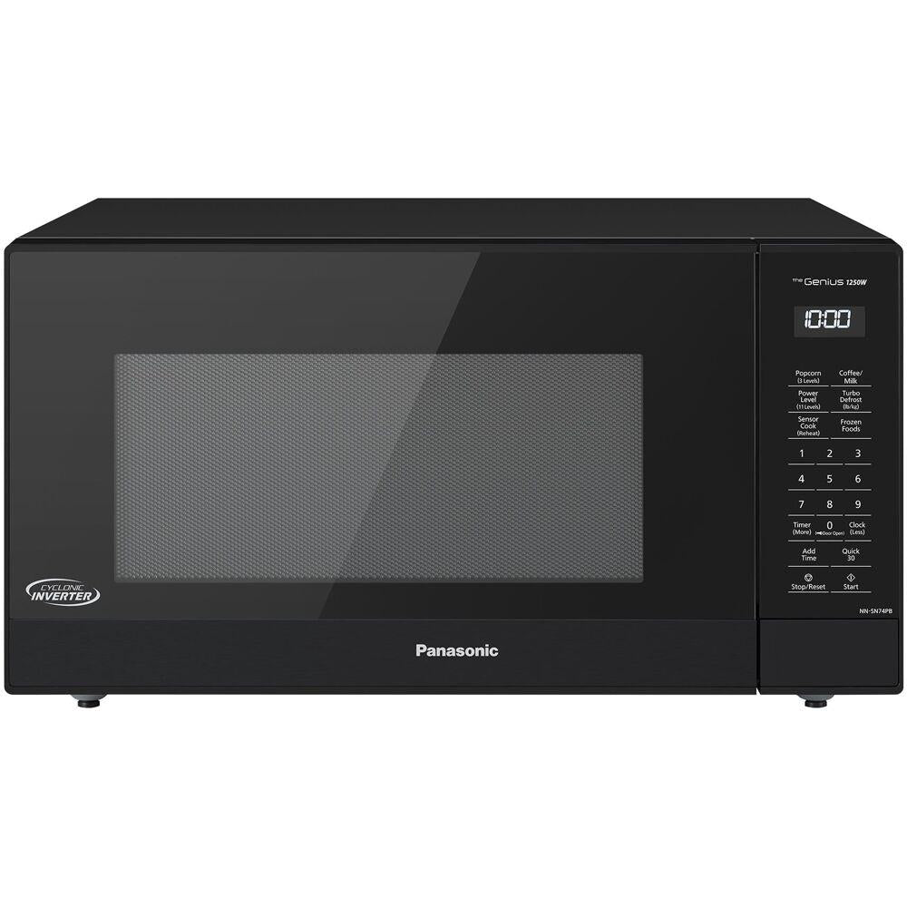 Panasonic 1.6-cu. ft. 1250W Inverter Microwave in Black