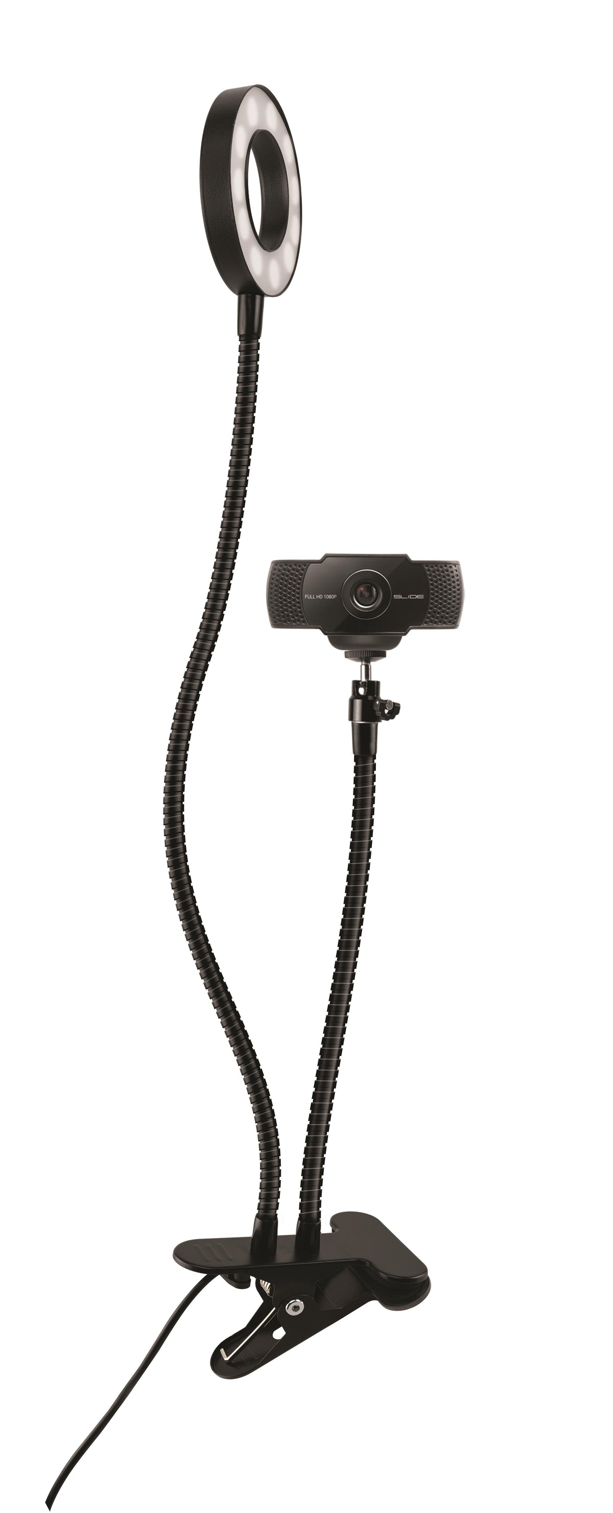 Slide Innovations 1080P Webcam And LED Light Combo