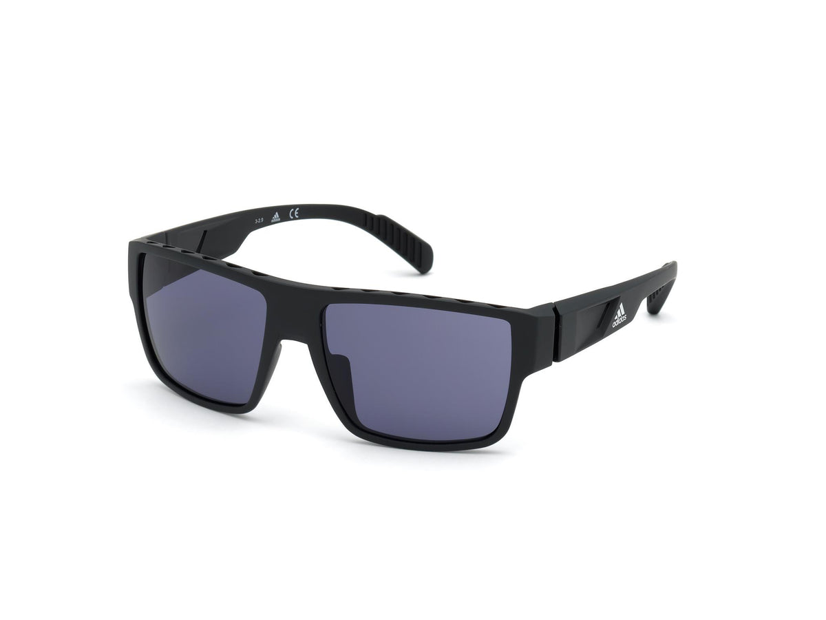 Adidas Sport Rectangular Sunglasses Size 57 mm