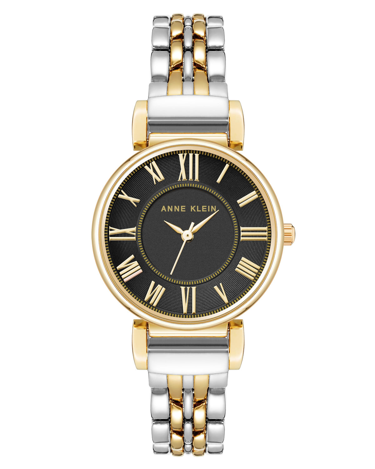 Anne Klein Women's Bracelet Watch - Two Tone/Black