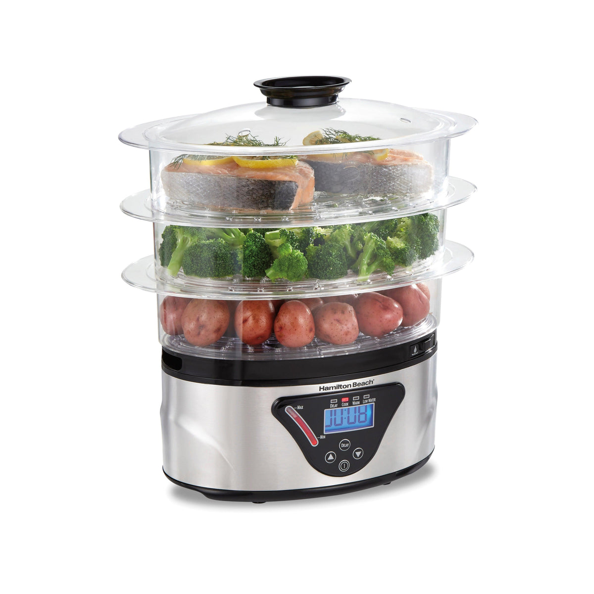 Hamilton Beach 3-Tier Digital Food Steamer/Rice Cooker