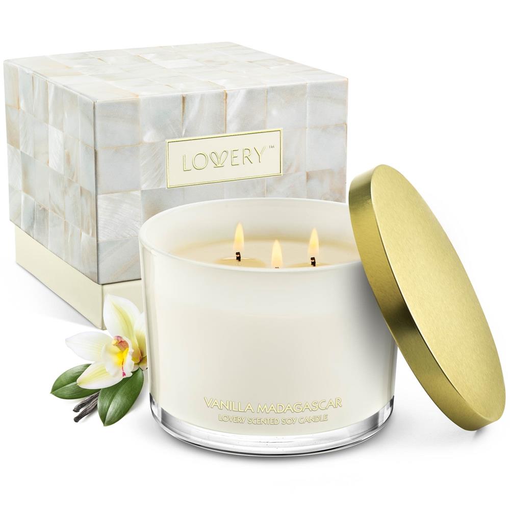 Lovery Vanilla Madagascar Soy Candle
