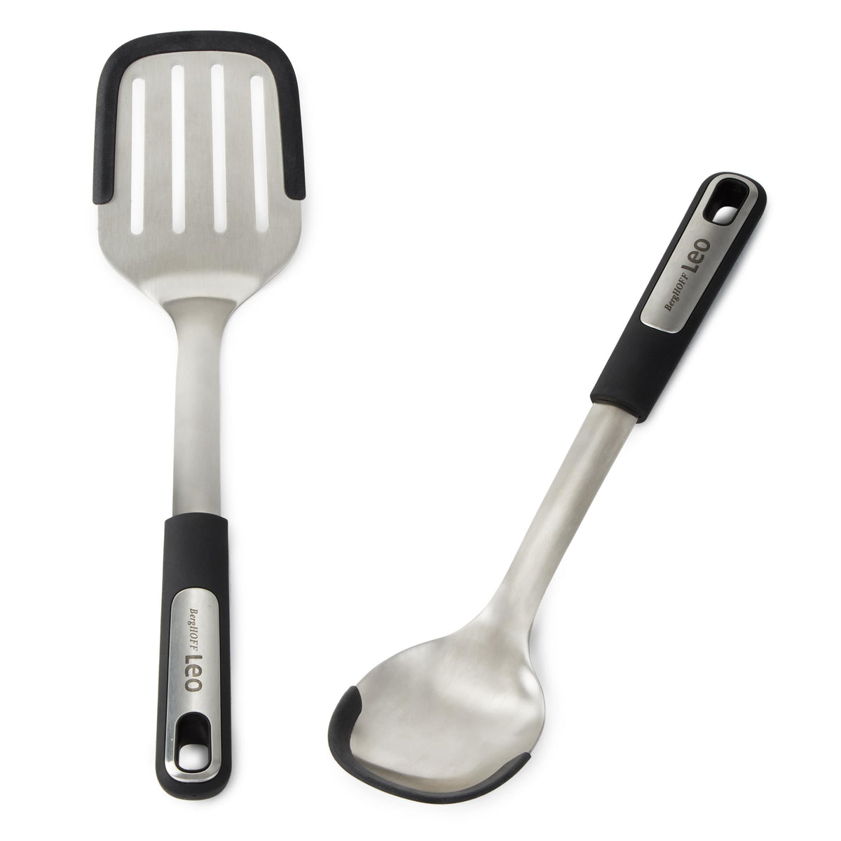 BergHOFF Graphite 2Pc Turner and Serving Spoon Set