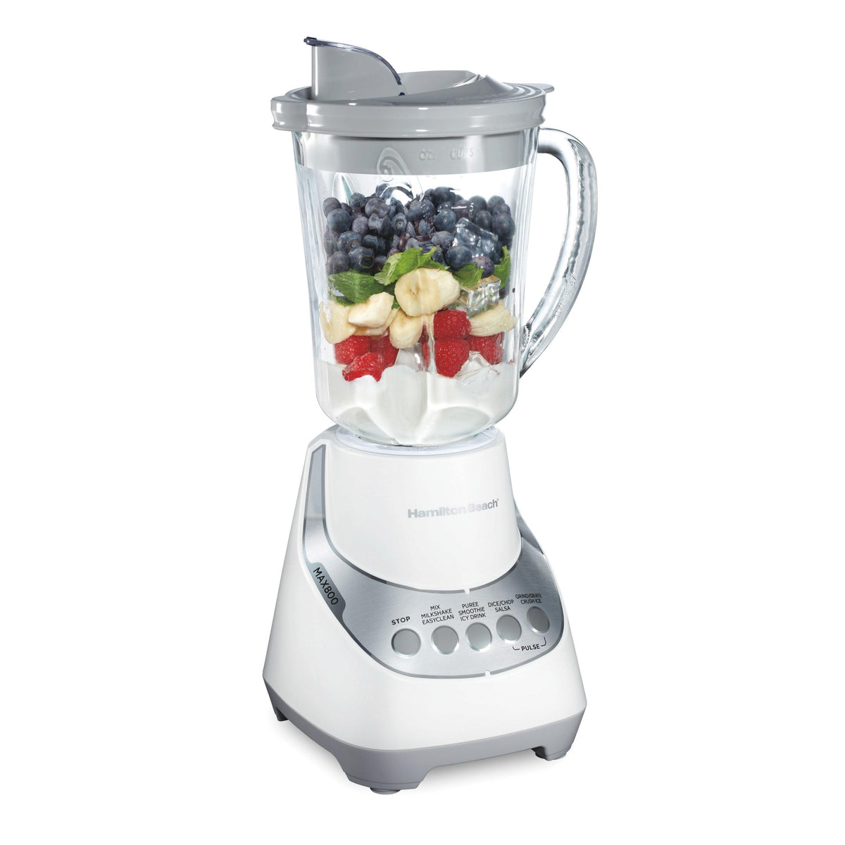 Hamilton Beach WaveAction Quiet Blender White