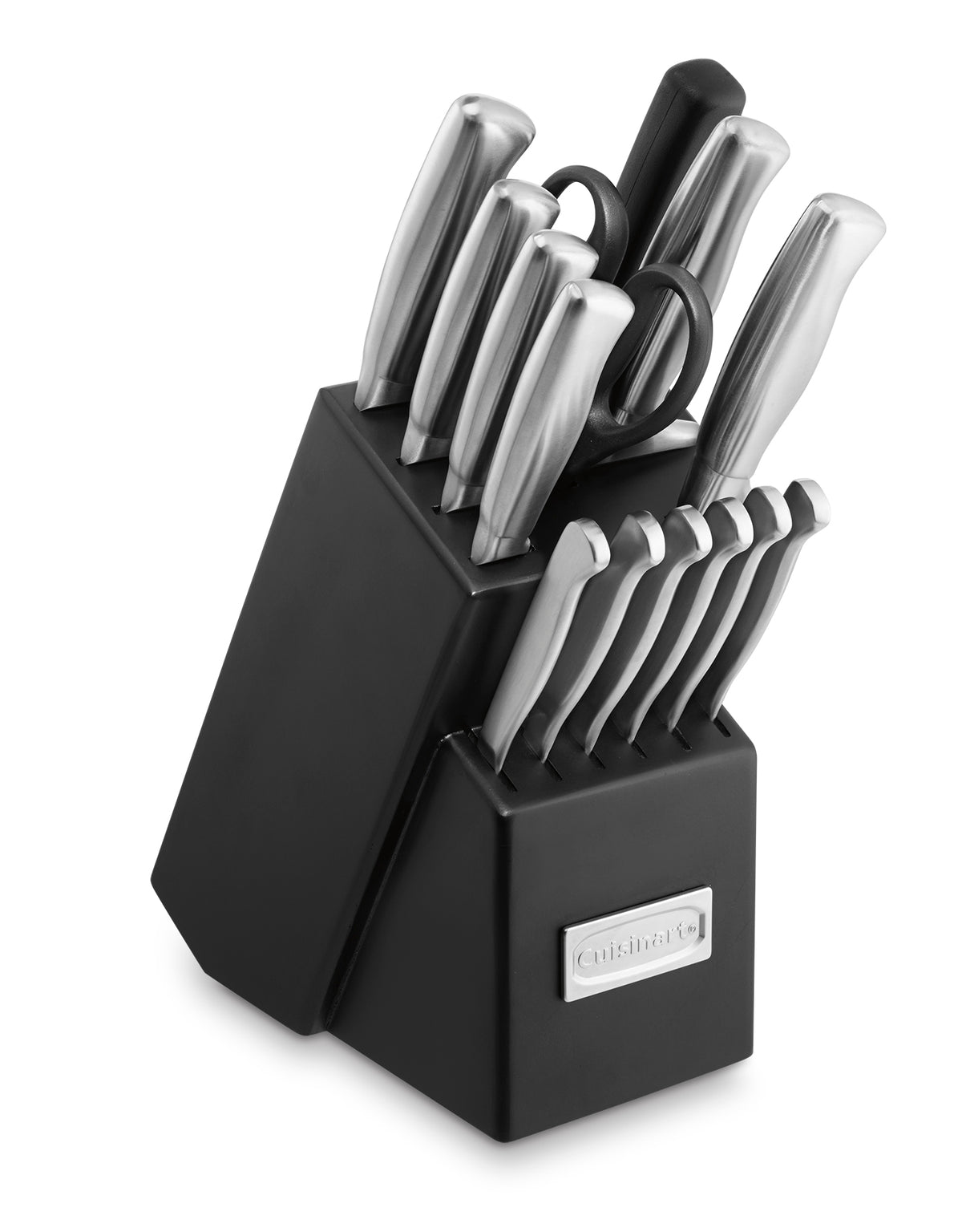 Cuisinart 15Pc Stainless Steel Hollow Handle Knife Block Set