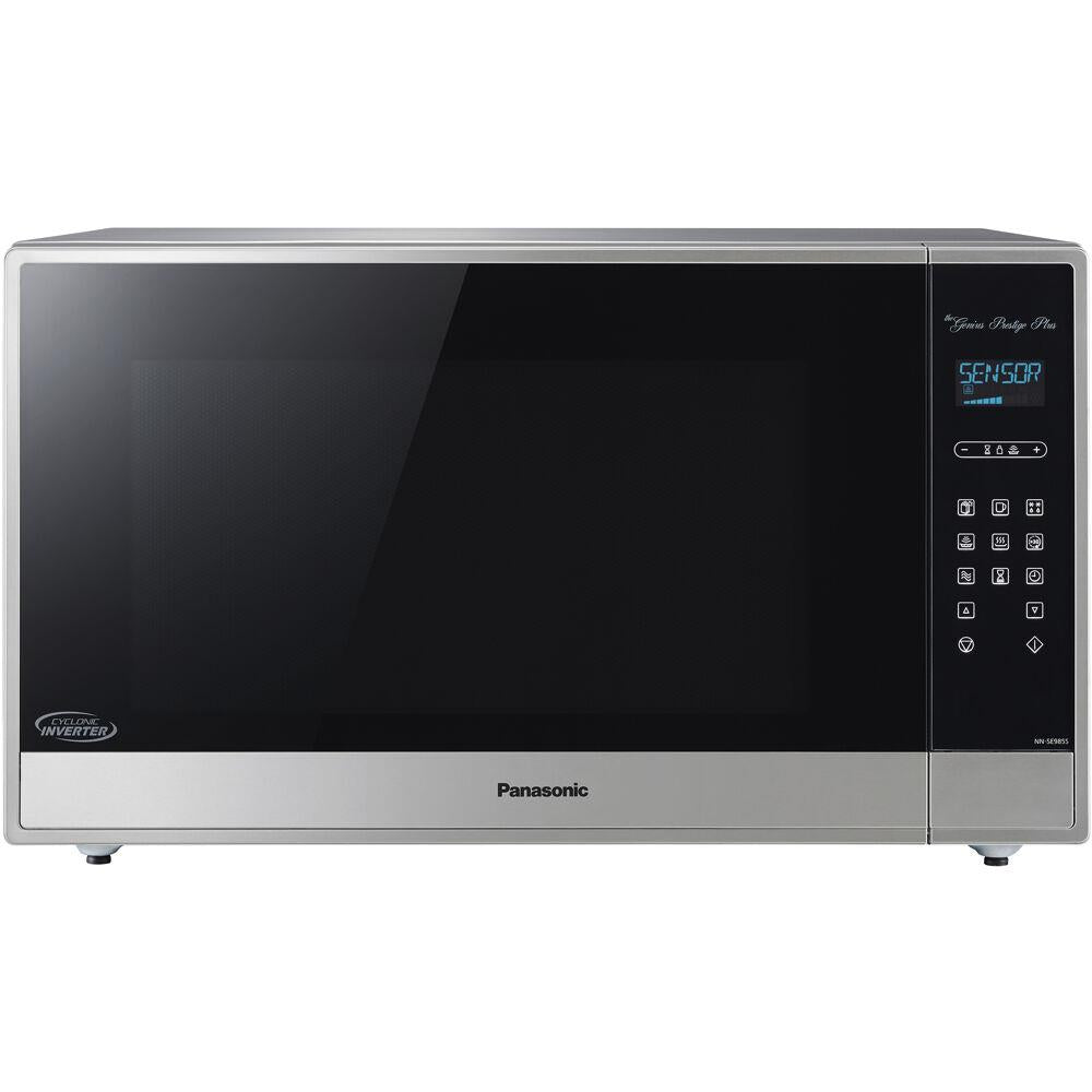 Panasonic 2.2-Cu. Ft. Built-In/Countertop Cyclonic Wave Microwave Oven with Inverter Technology in Fingerprint