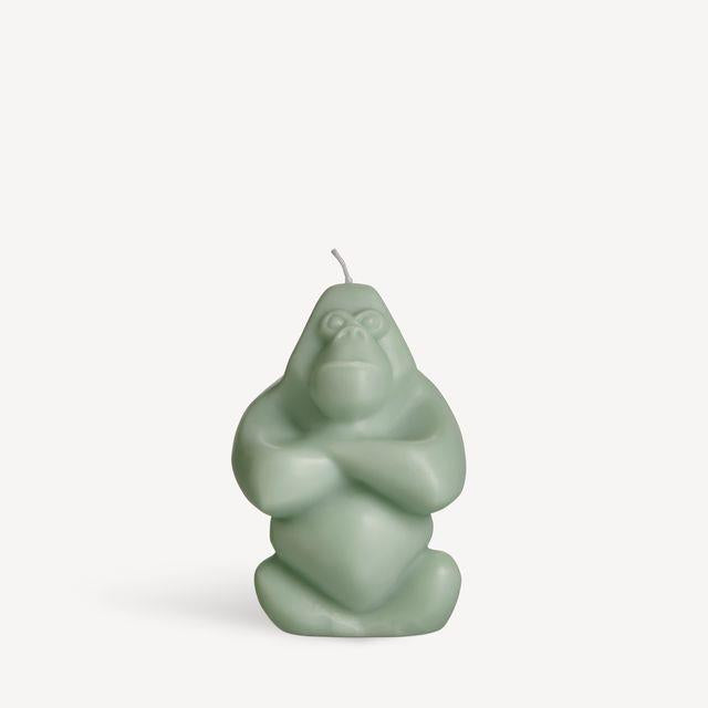 Kosta Boda Gabba Gabba Hey Candle Green