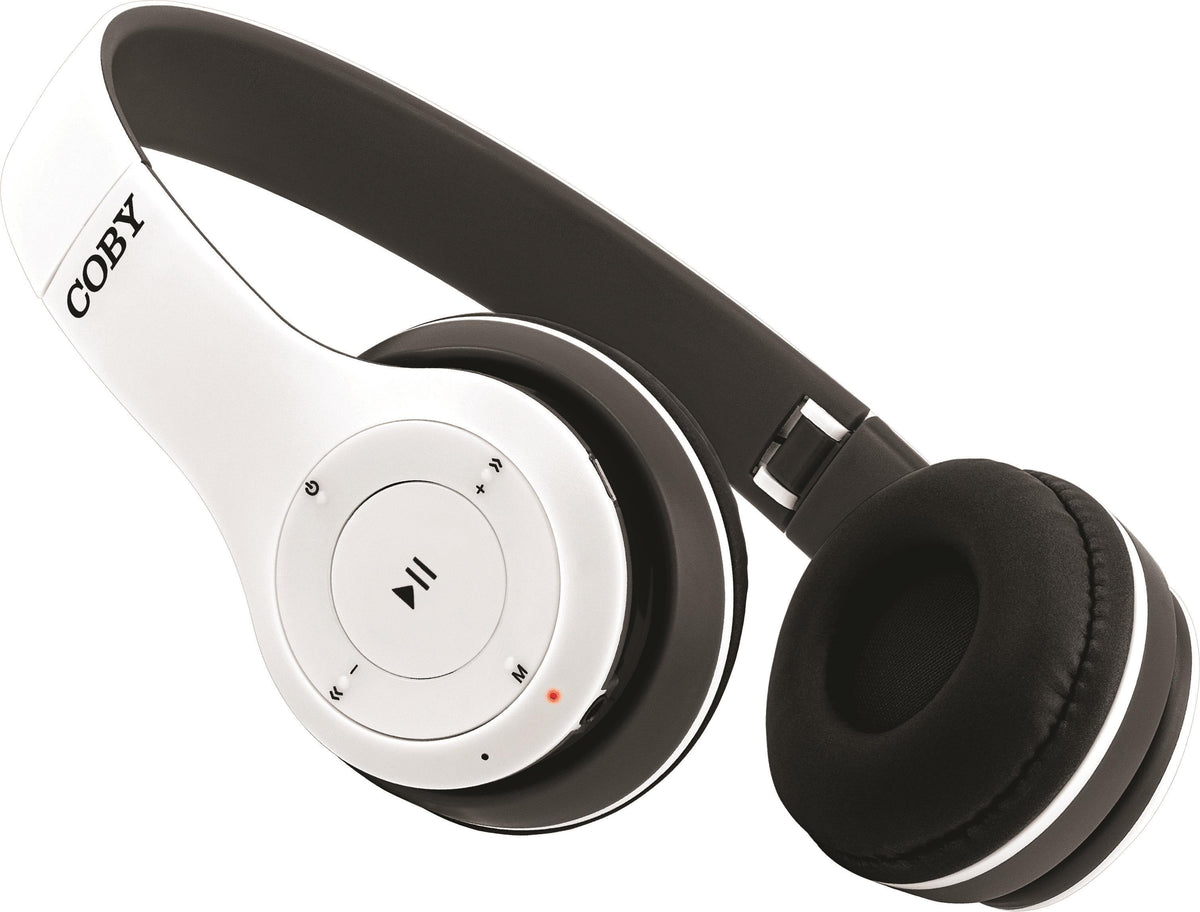 COBY Wireless Compact Foldable Headphones