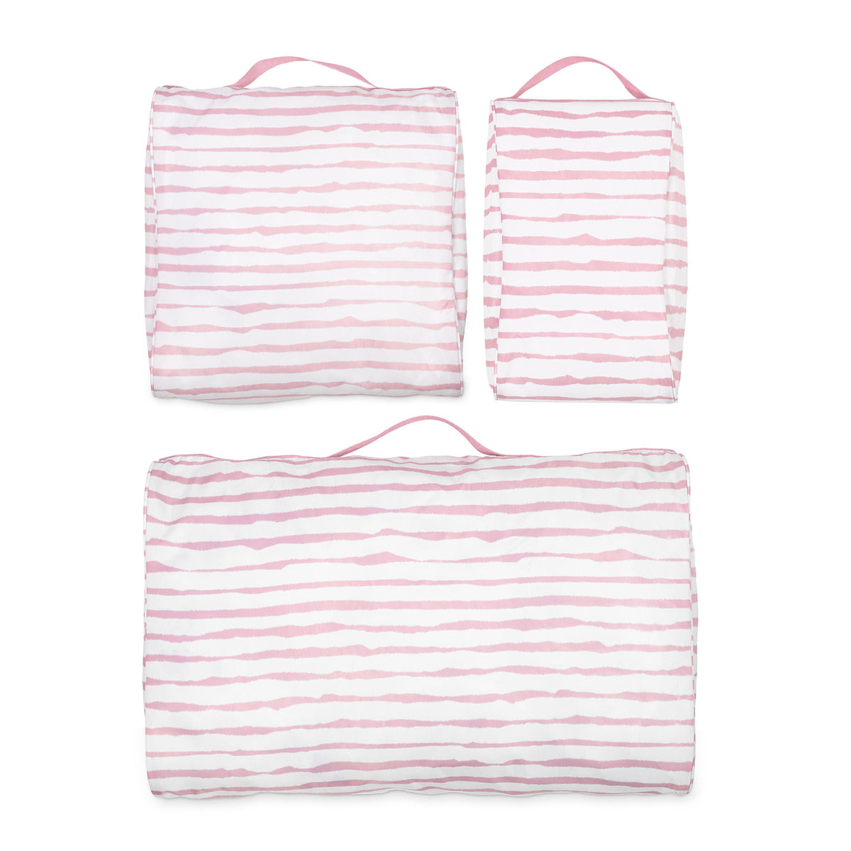 kate spade new york Packing Cube Set - Pink Stripe
