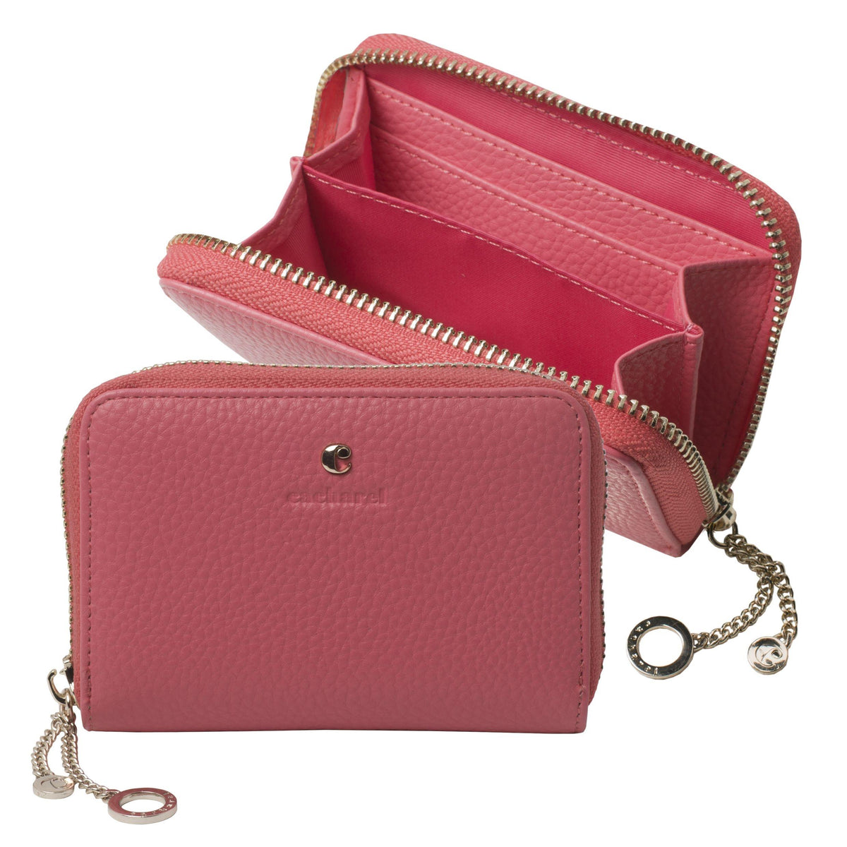 Cacharel Mini wallet Beaubourg Corail