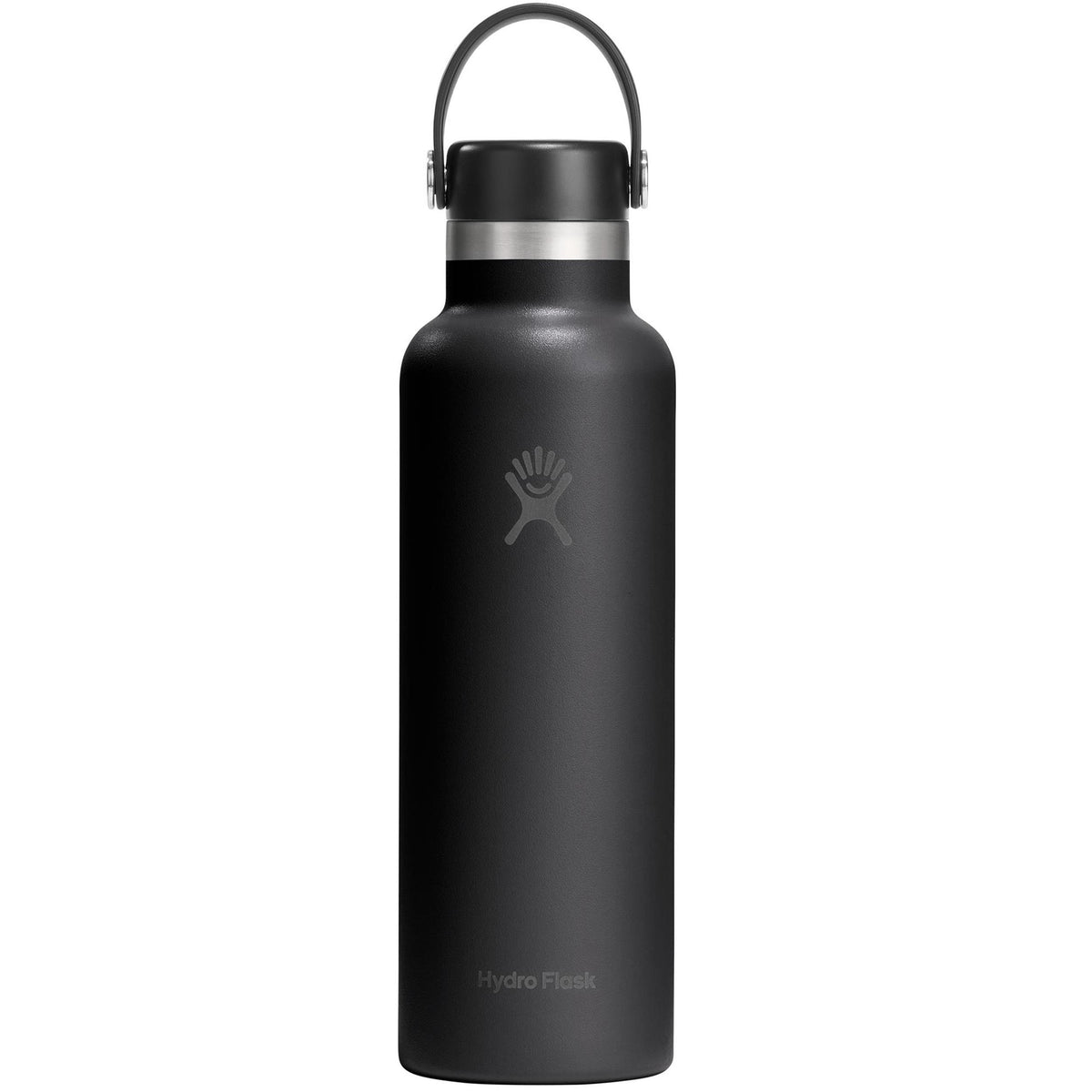 Hydro Flask 21 oz. Standard Mouth Bottle w/Flex Cap - Black