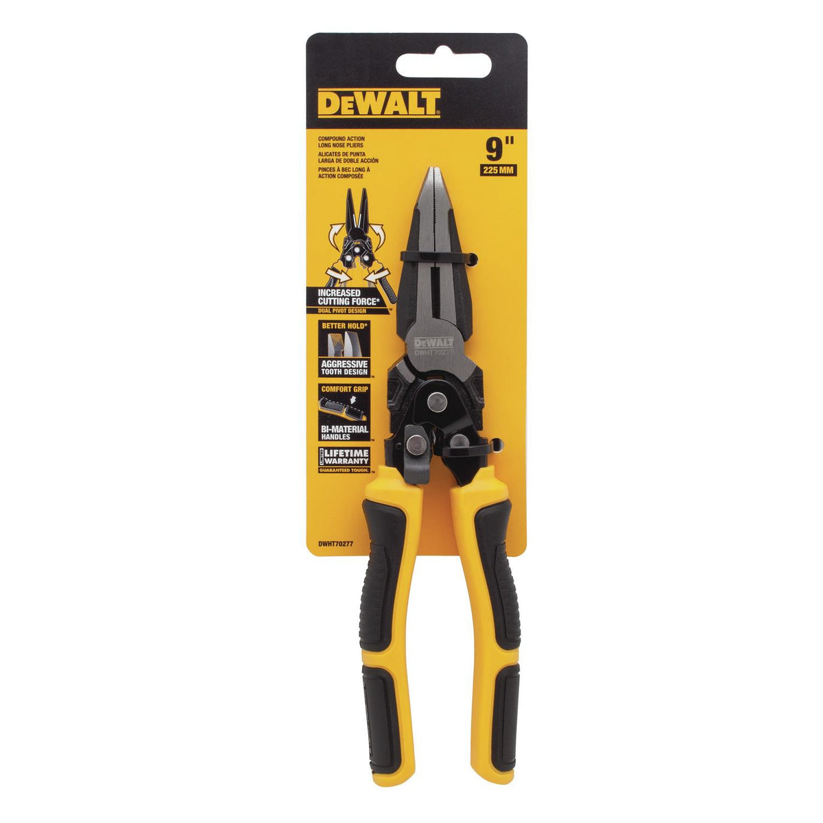 DeWalt Compound Action Long Nose Plier