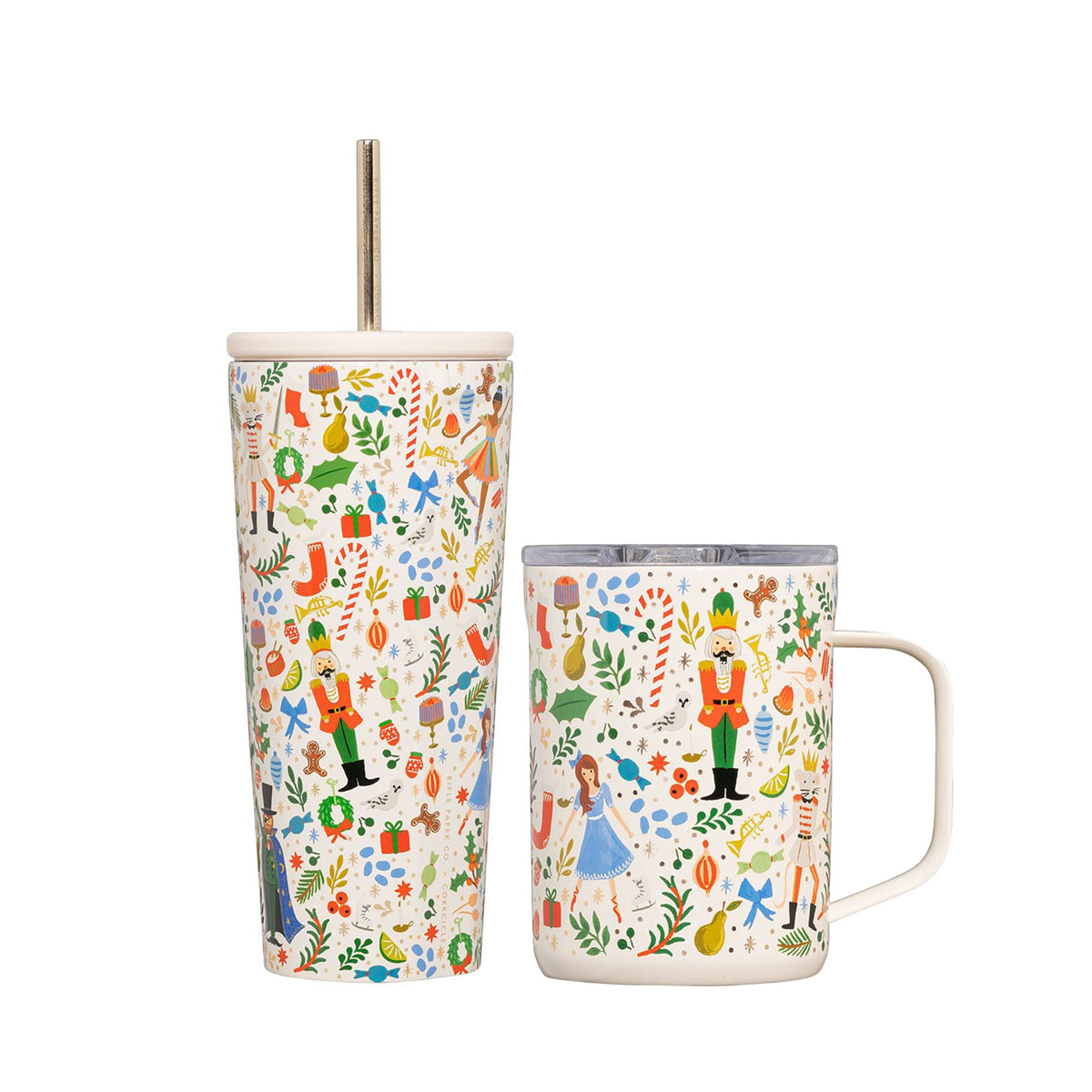 Corkcicle Rifle Paper Nutcracker 2pc Set