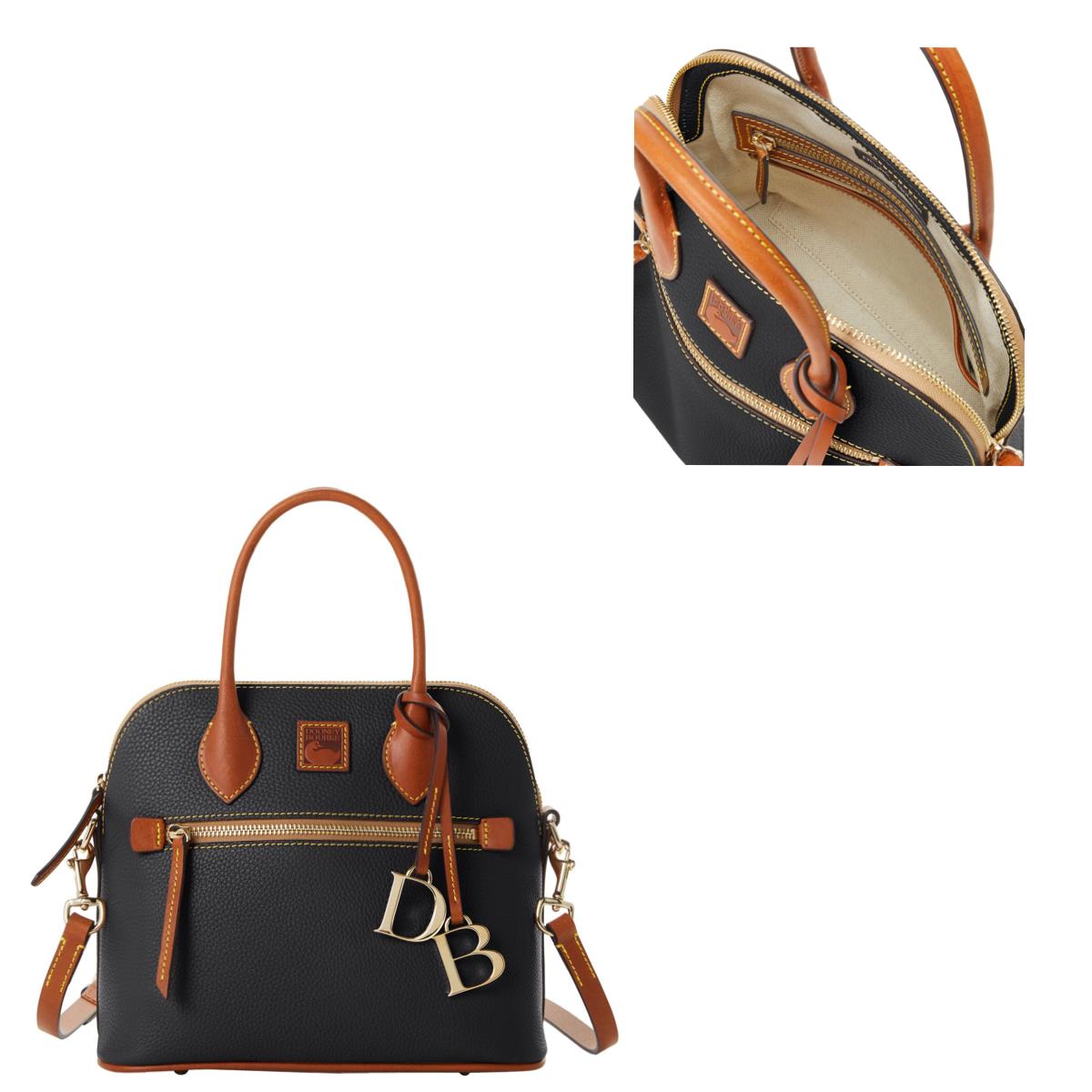 Dooney & Bourke Pebble Grain Domed Satchel