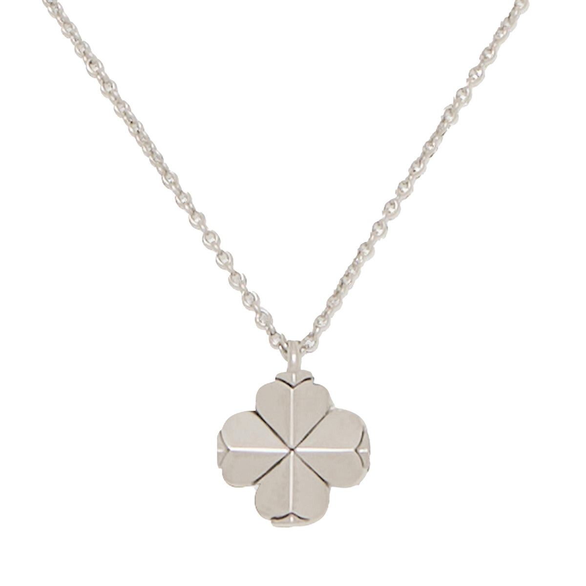 kate spade new york Spade Flower Pendant - Silver