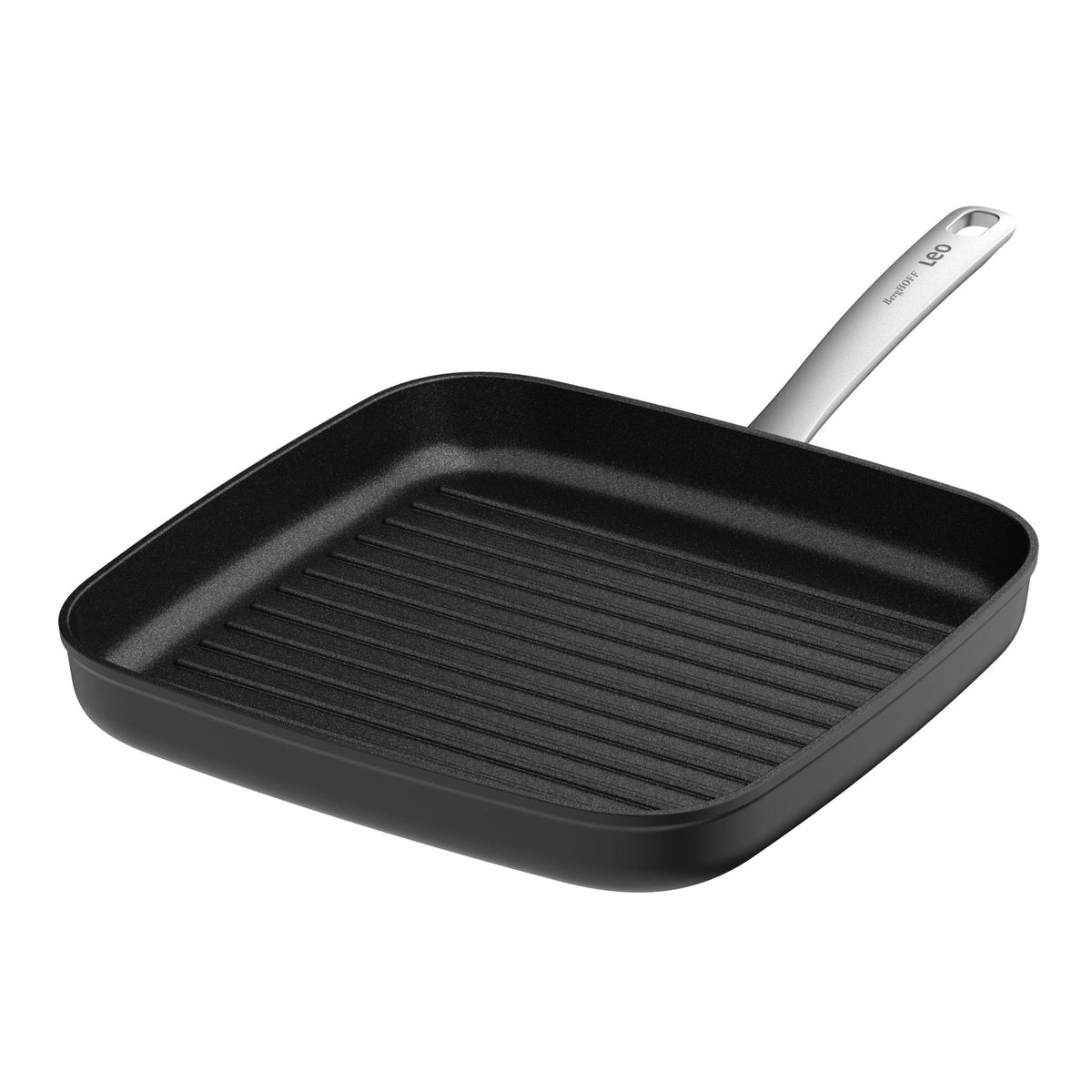 BergHOFF Leo Graphite 11" Recycled Alum Ceramic NS Grill Pan