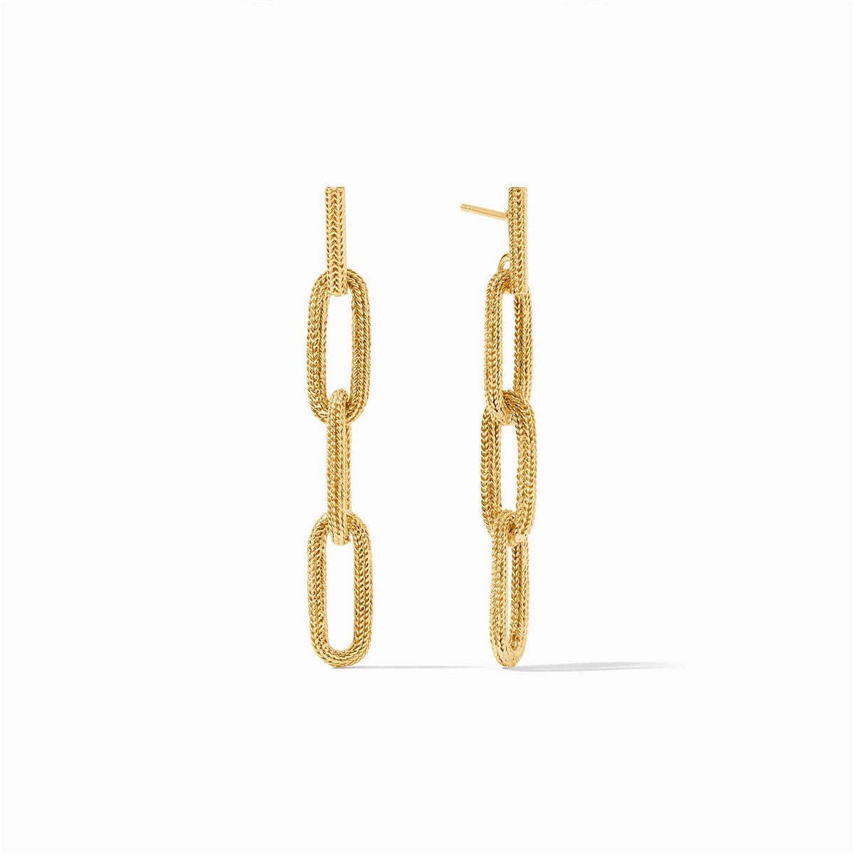 Julie Vos Cheval Paperclip Link Earrings