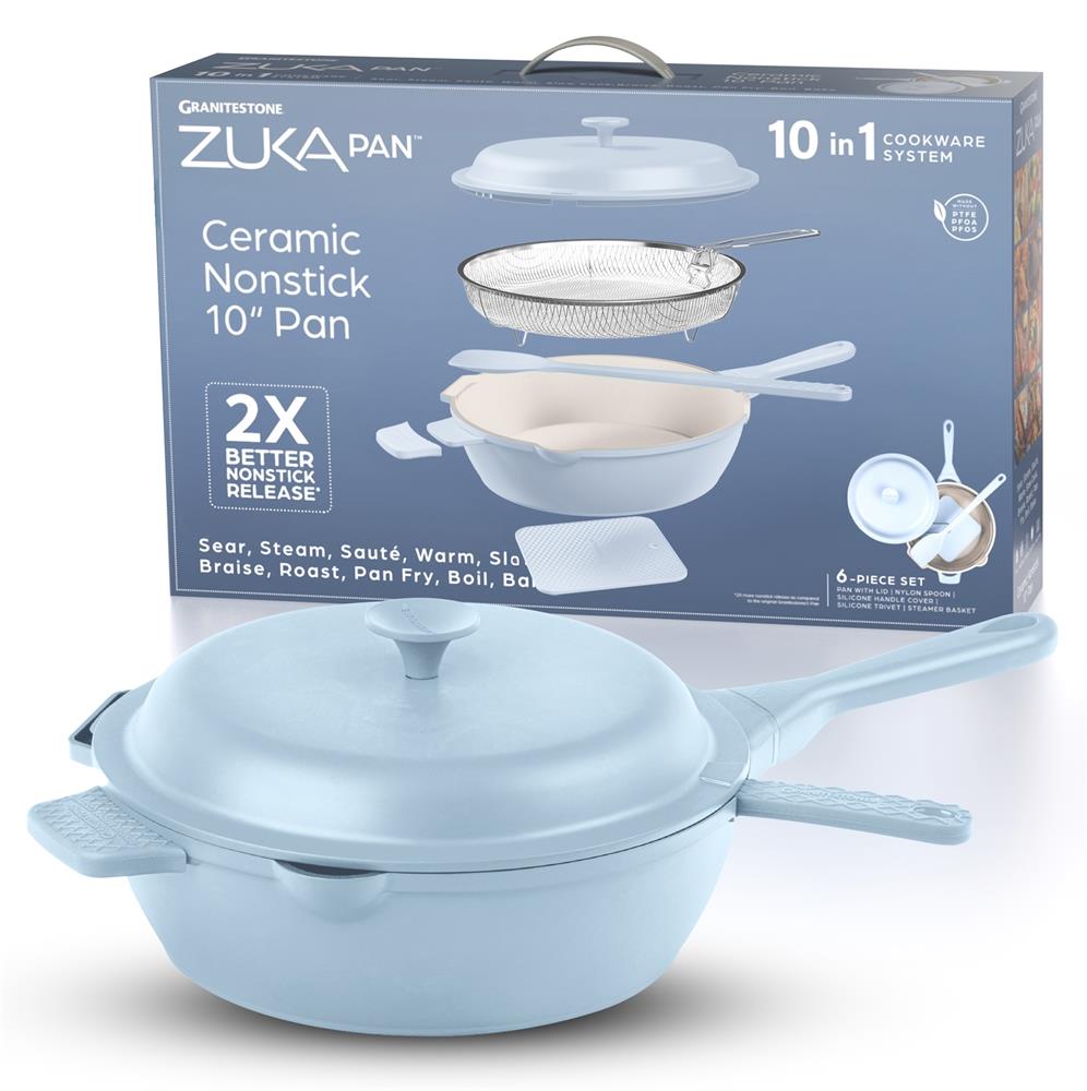 GraniteStone Cookware Zuka Every Day Frying Pan Size 10 Inch