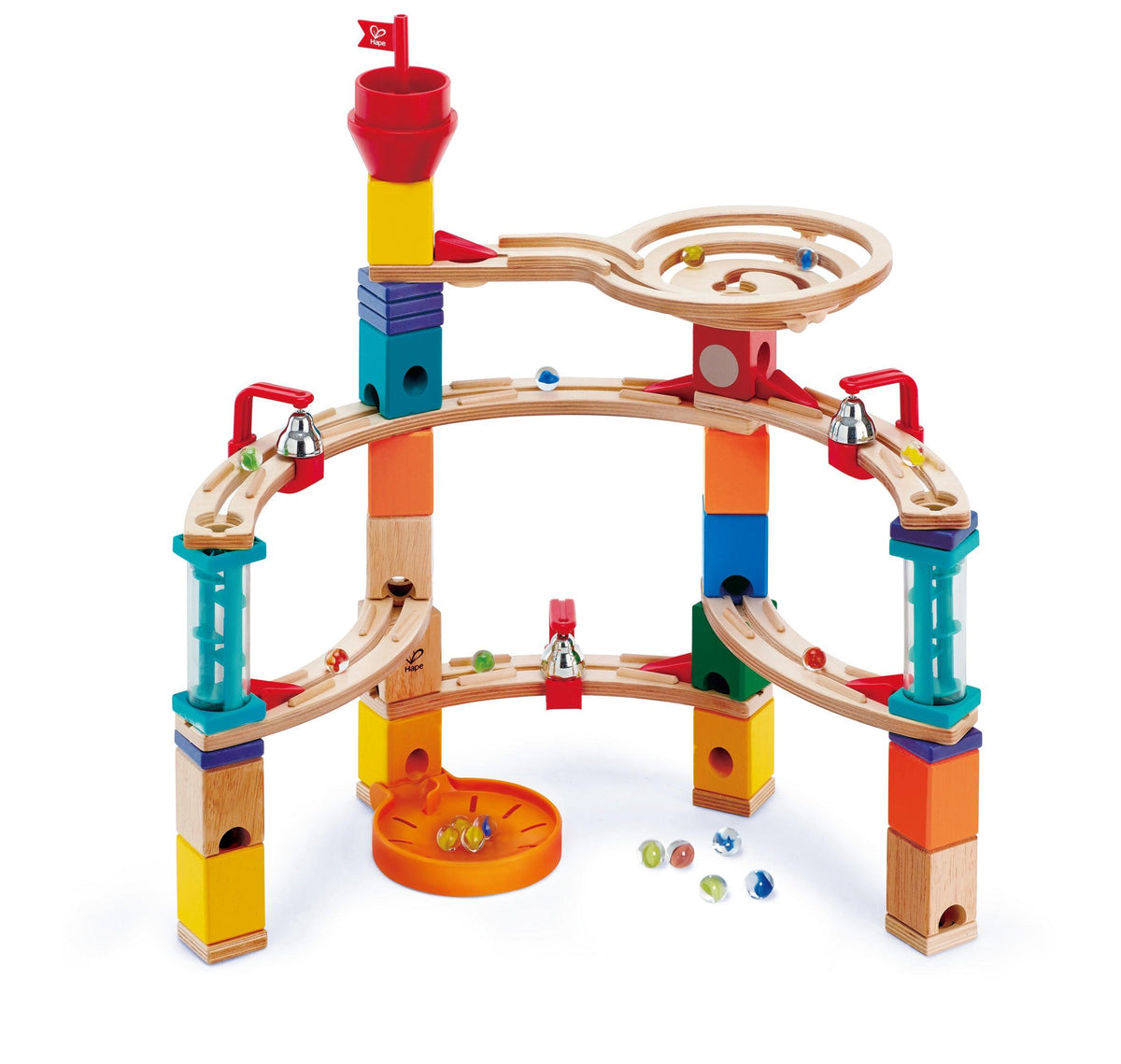 Hape Quadrilla Castle Escape Wooden Marble Run Set Ages 4+ Years