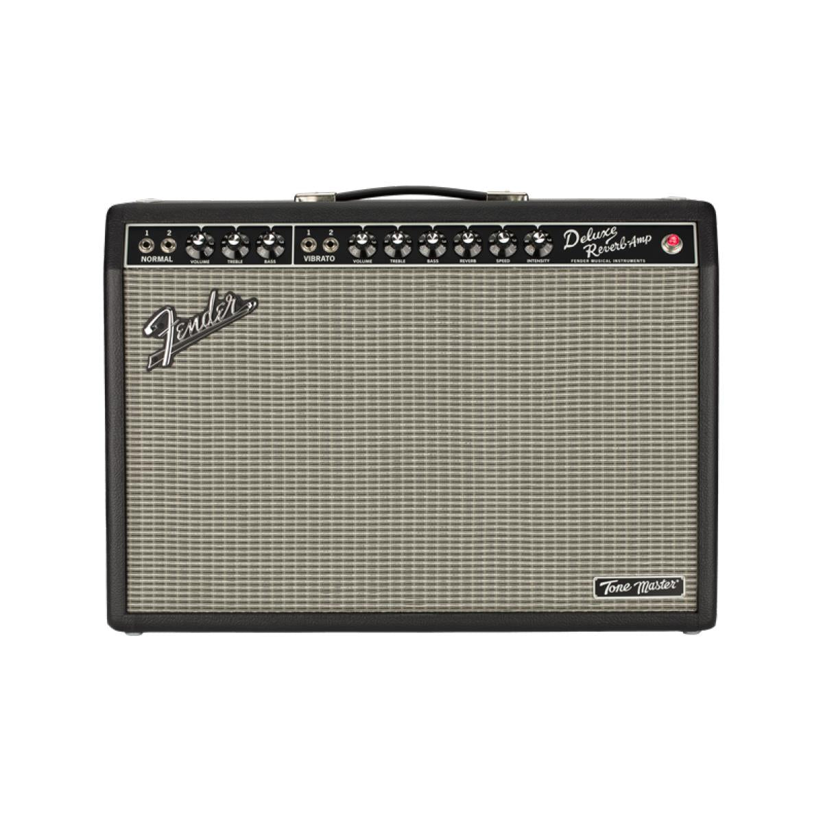 Fender Tone Master Deluxe Reverb with Cover and 2 button footswitch