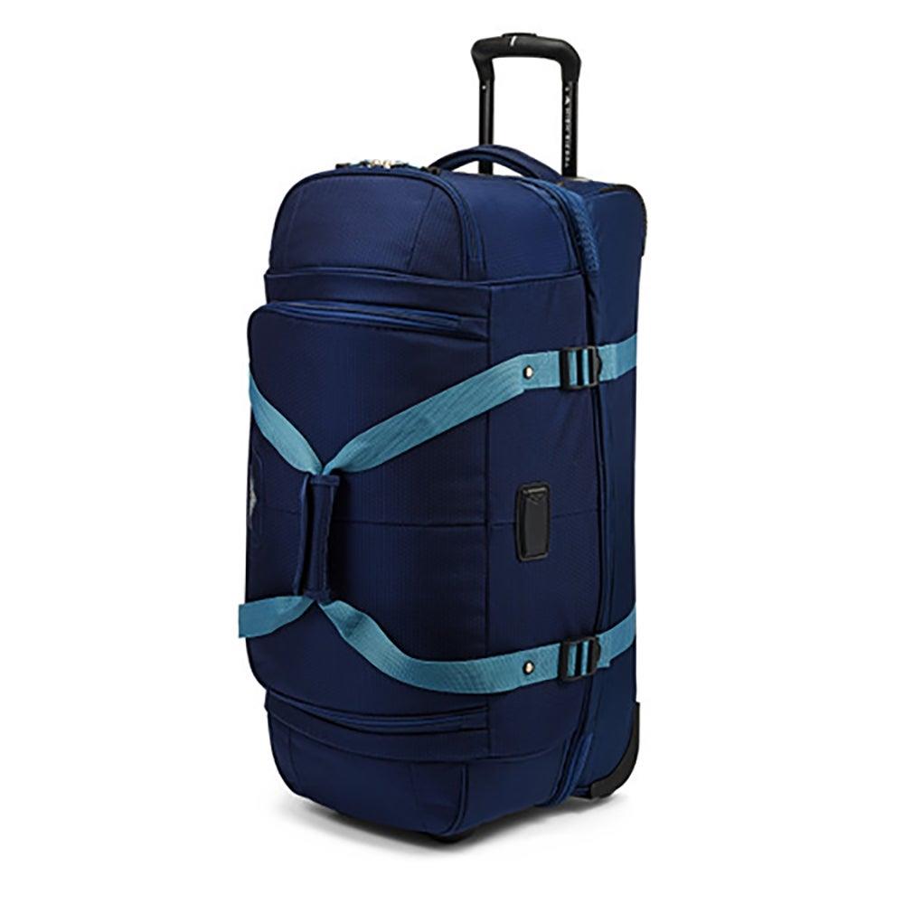 High Sierra Fairlead 28" Drop Bottom Wheeled Duffel True Navy/Graphite