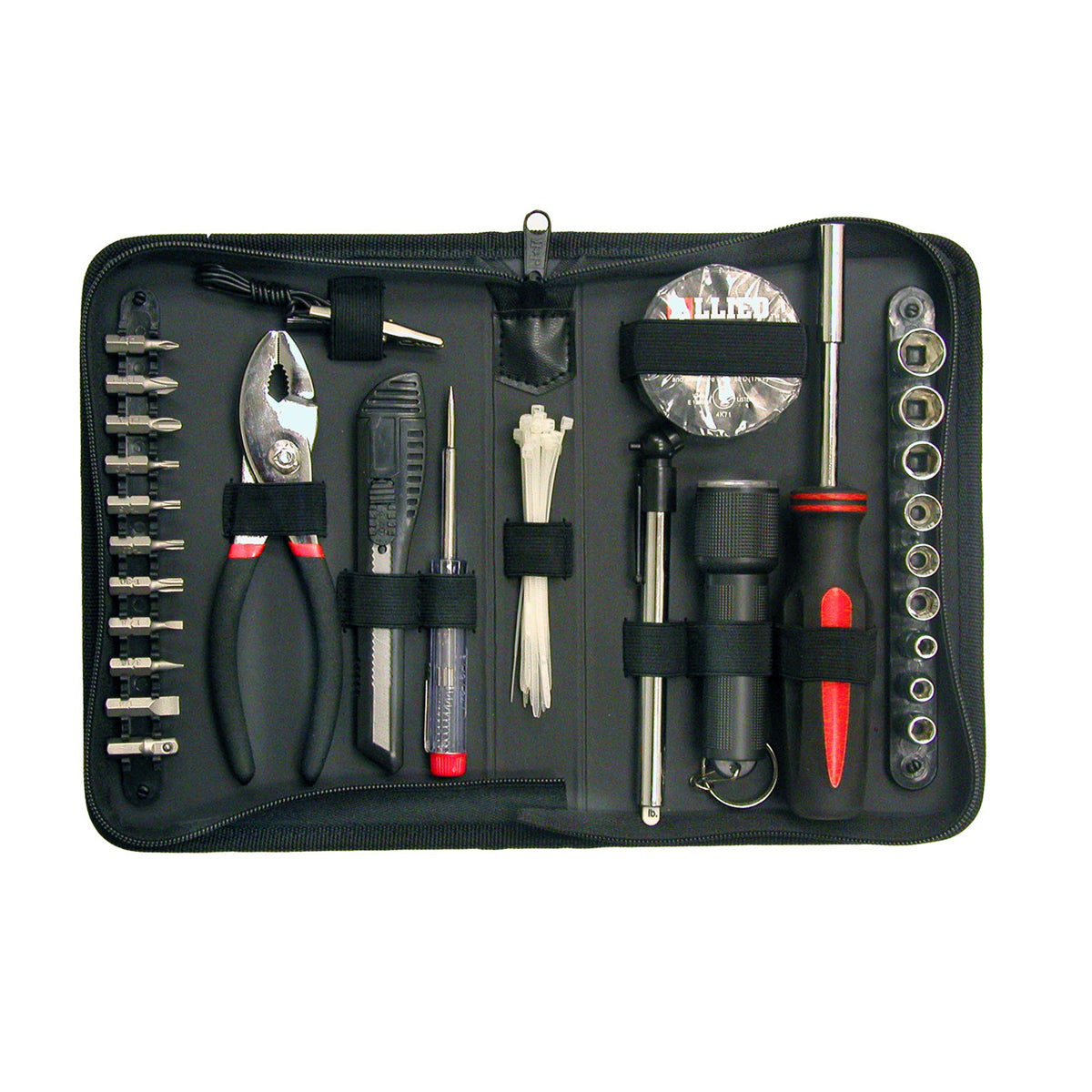 Allied 51-Piece Mechanic's Tool Set with Zippered Case