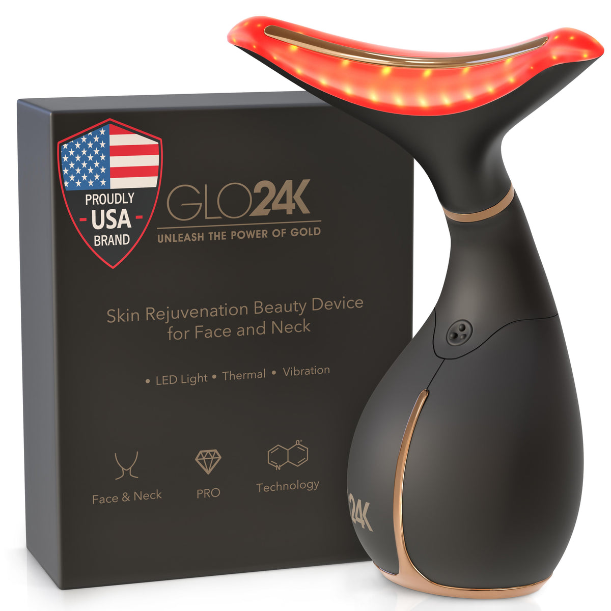 GLO24K Skin Rejuvenation Beauty Device