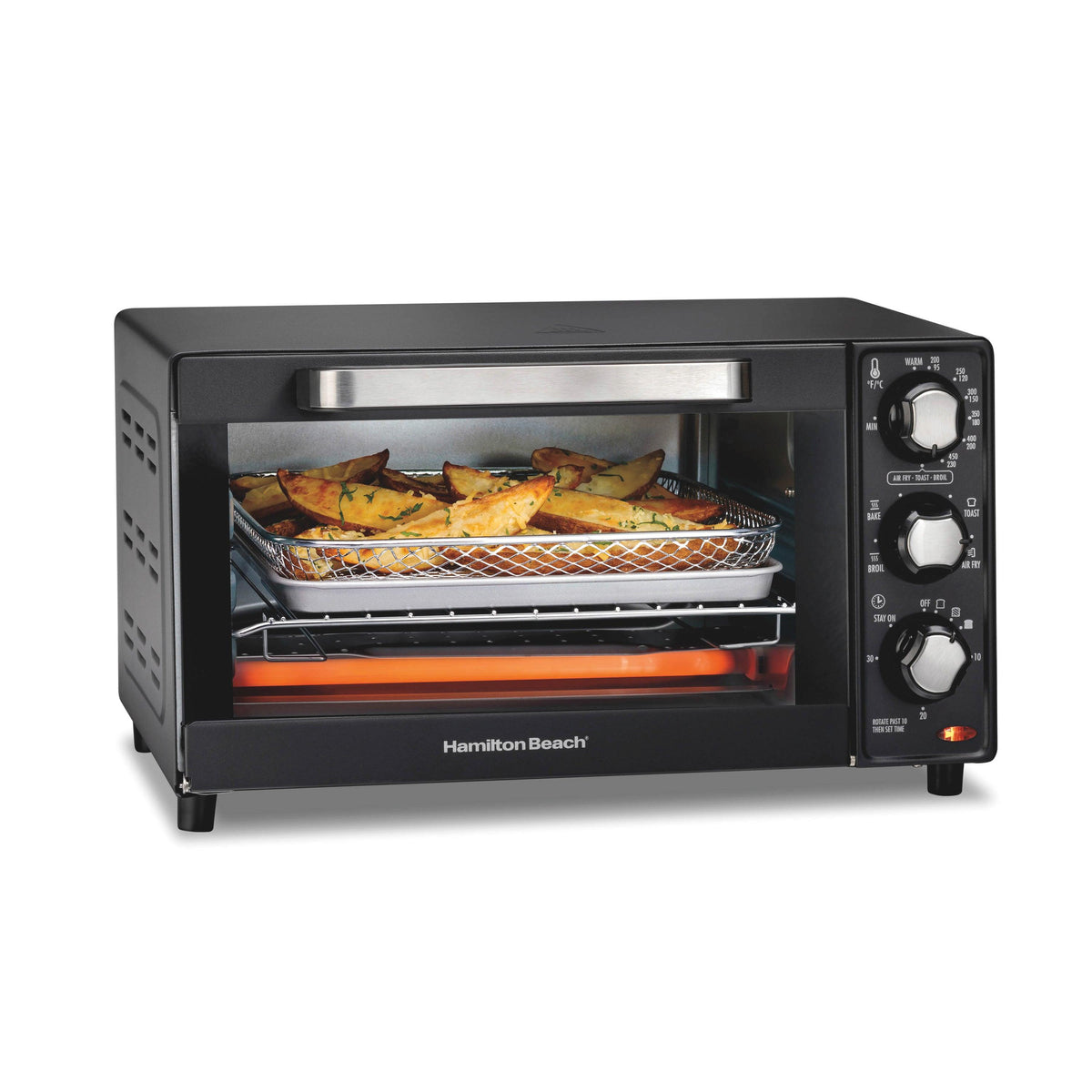 Hamilton Beach 4 Slice Sure-Crisp Air Fryer Toaster Oven
