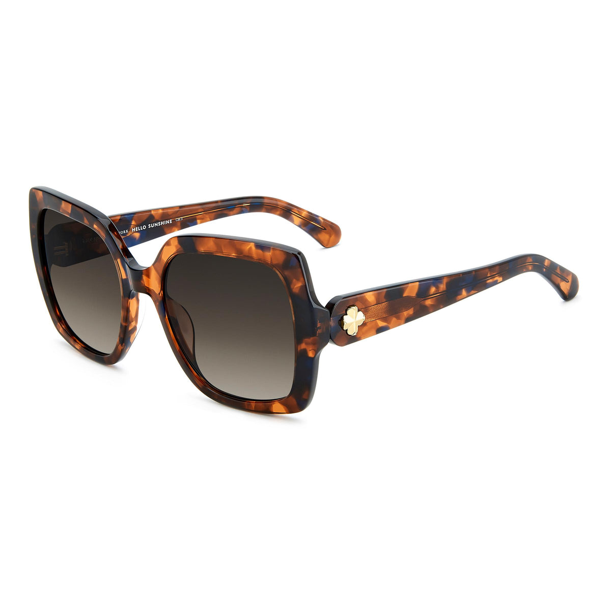 kate spade new york Amaya Square Sunglasses - Havana